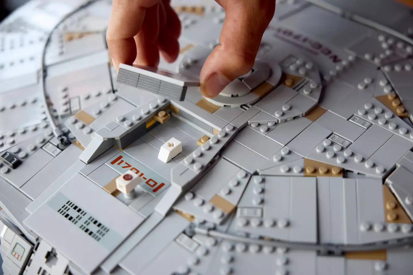 Fans are sharing top tips for building the 'challenging' Star Trek Enterprise (LEGO)