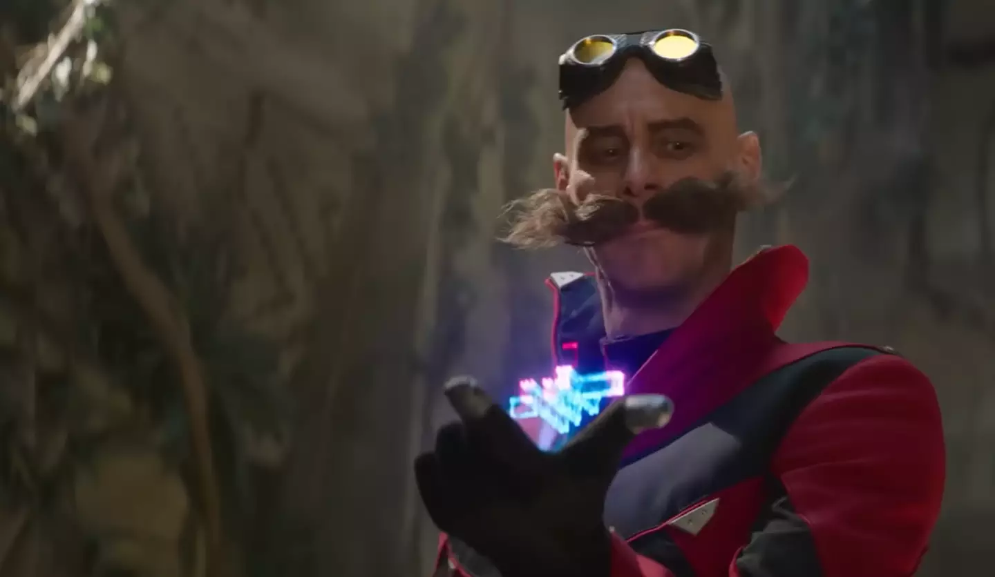 Carrey has found a love for playing the villain Dr Eggman (Paramount Pictures)