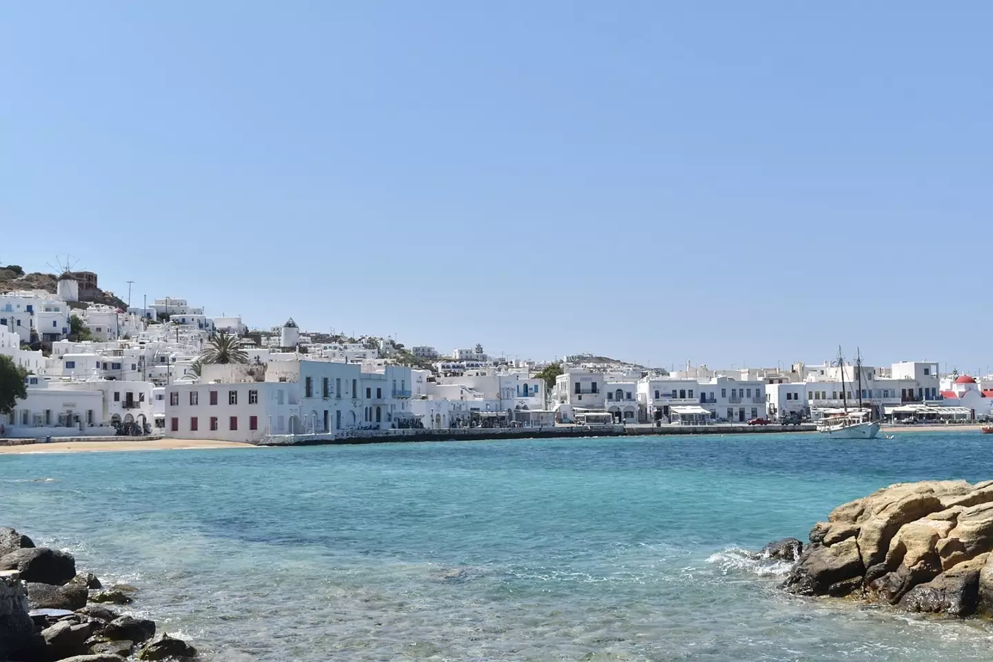 Mykonos is the most popular Greek island amongst Brits.