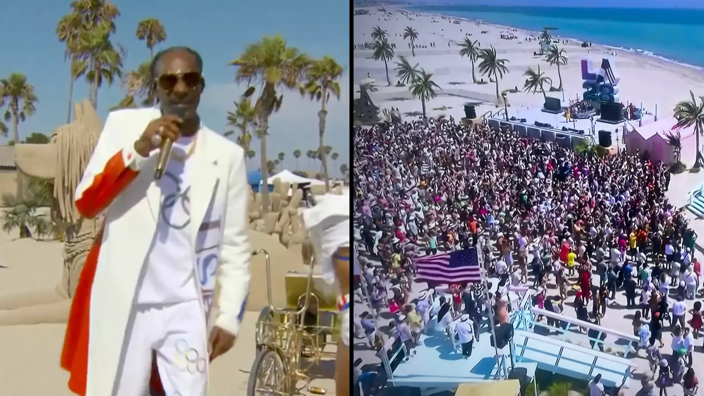 Olympics viewers expose huge lie during Snoop Dogg performance at closing ceremony