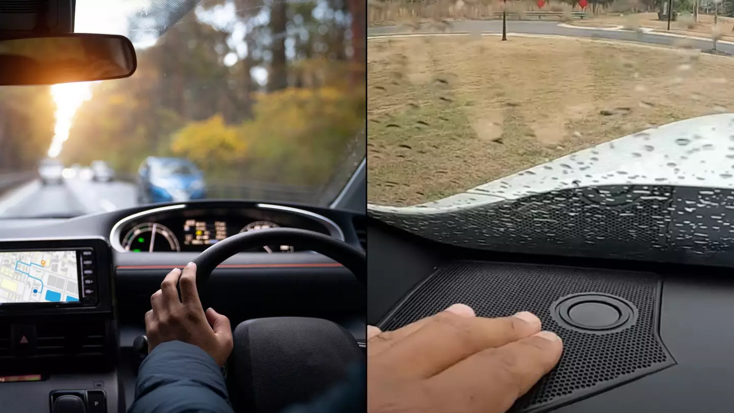 Weird circle on your car dashboard actually has a purpose