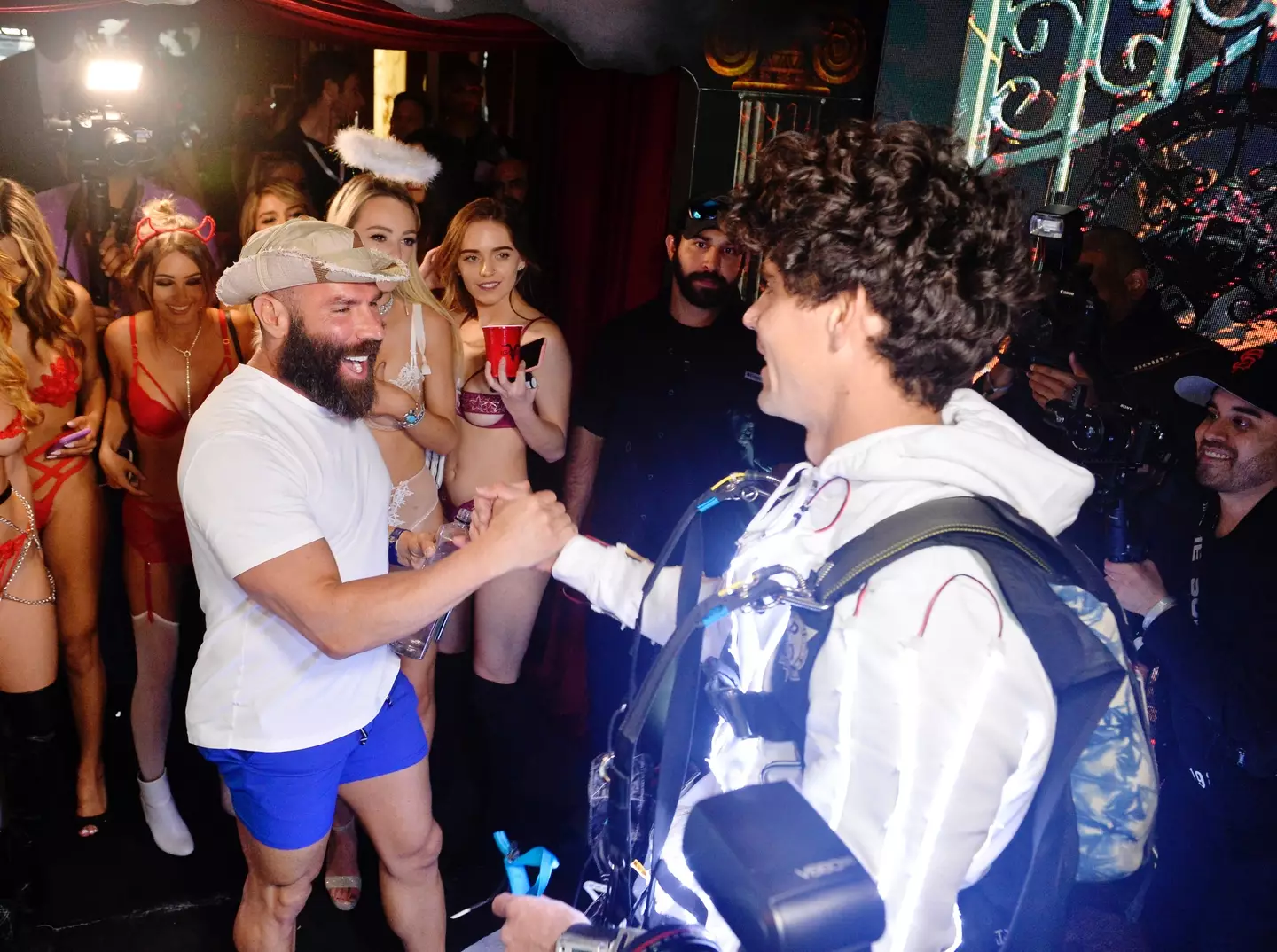 Dan Bilzerian's party-loving ways are well known.