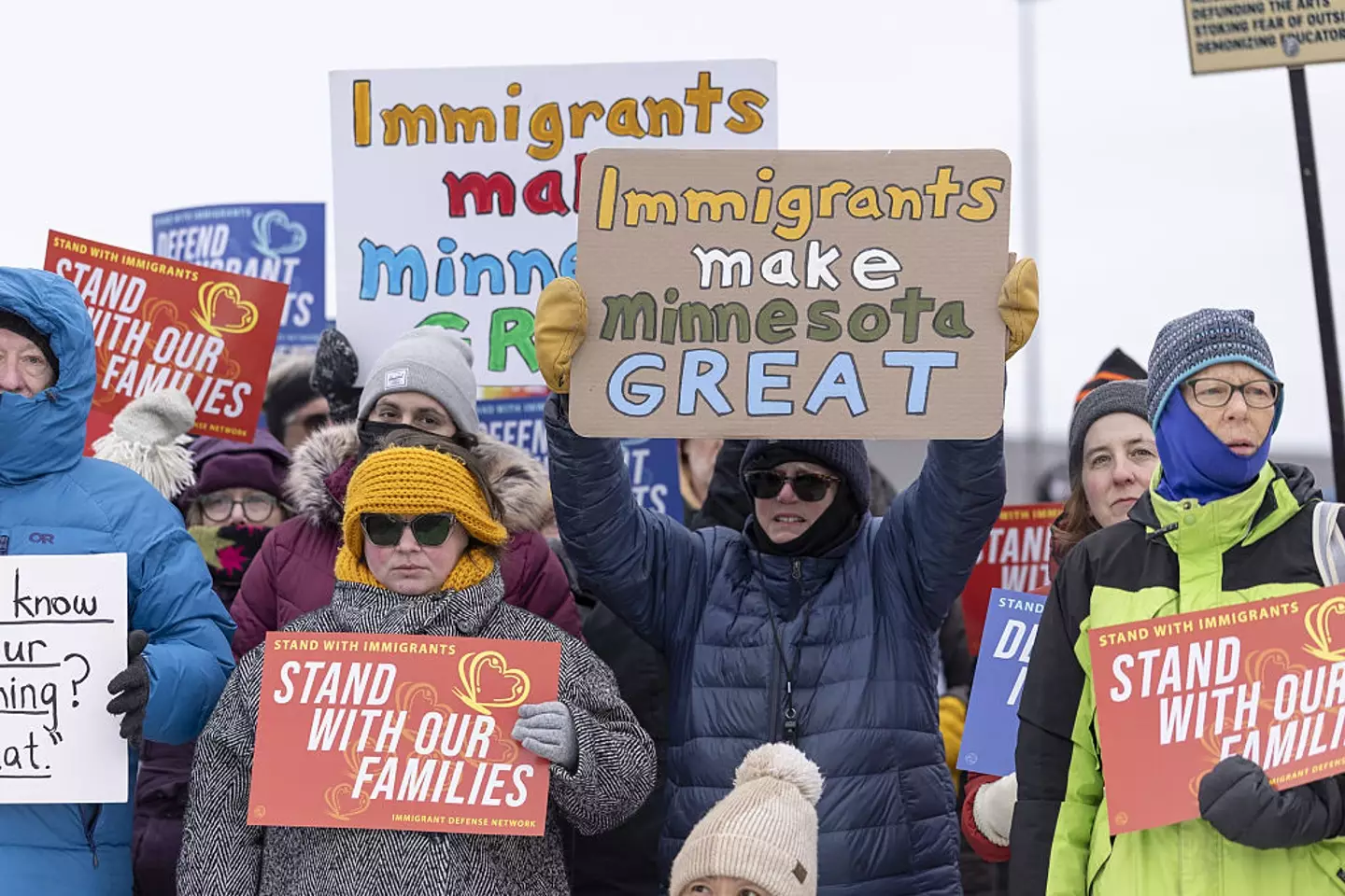 America's current immigration police has divided the country (Christopher Juhn/Anadolu via Getty Images)