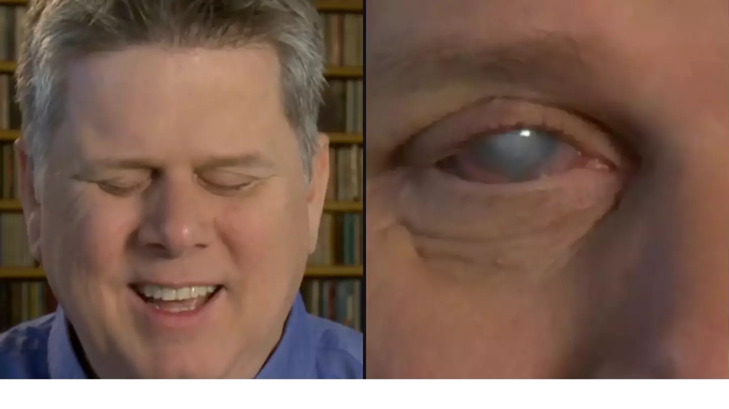 Blind man answers ‘5 hour question’ about what he can see