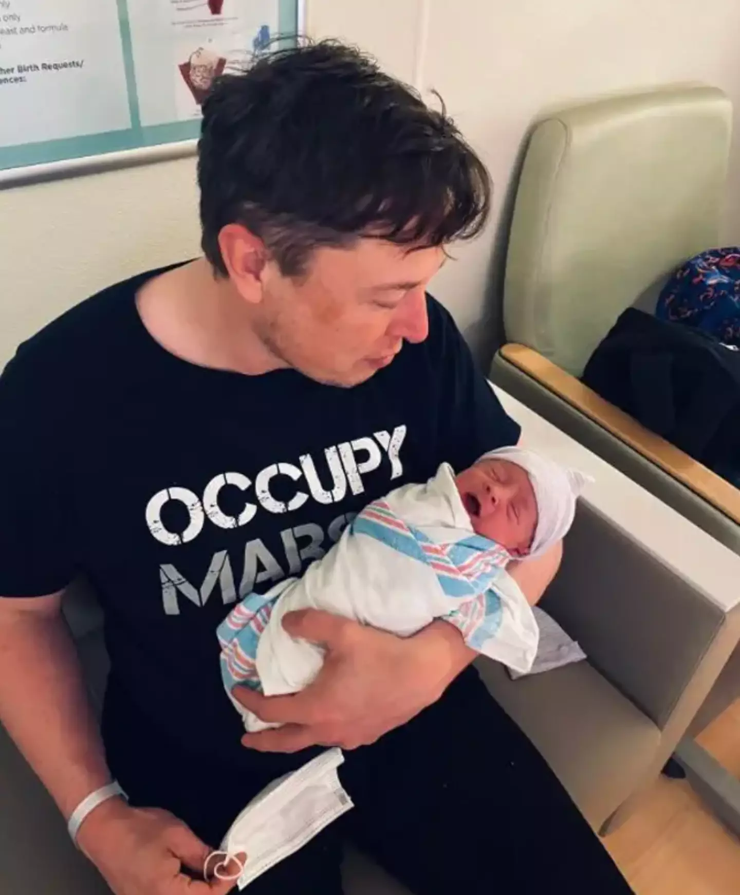 The baby's name was originally X Æ A-12, which is pronounced 'Ex Ash A Twelve'.