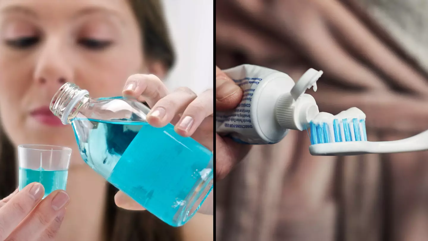 Dentist explains why you should never use mouthwash right before or after brushing your teeth