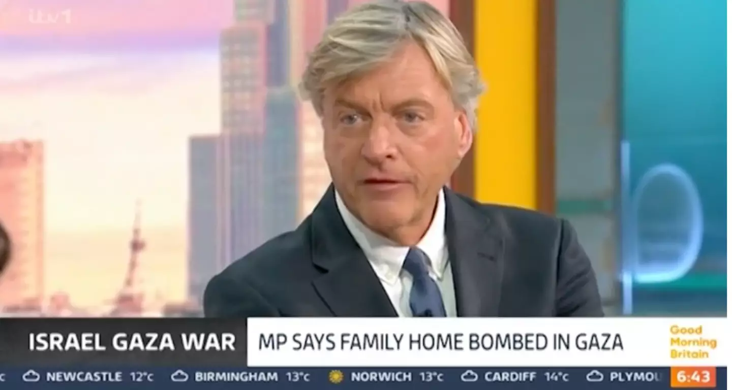 Richard has apologised.