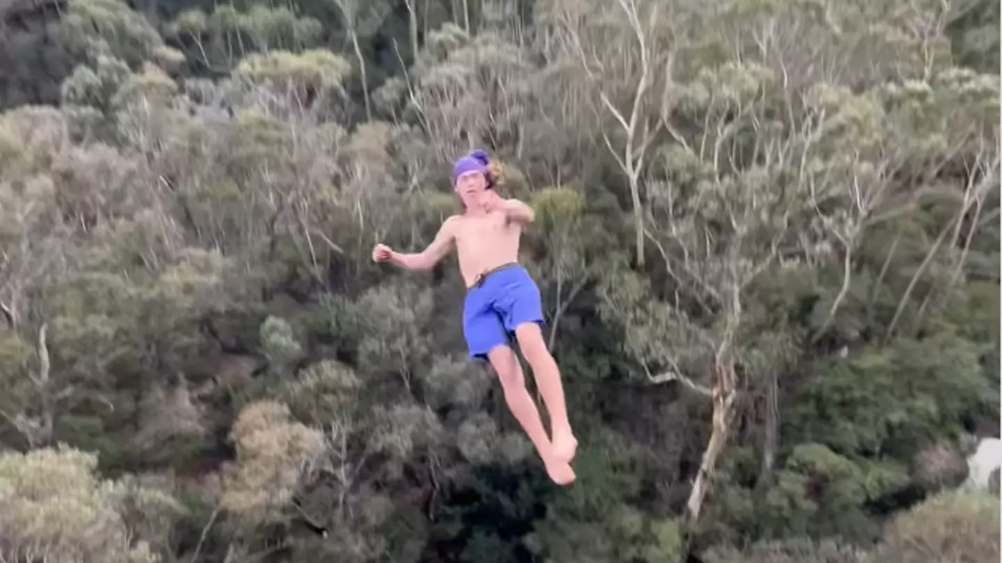 Man trying terrifying world record ‘death dive’ left with major injuries after it went seriously wrong