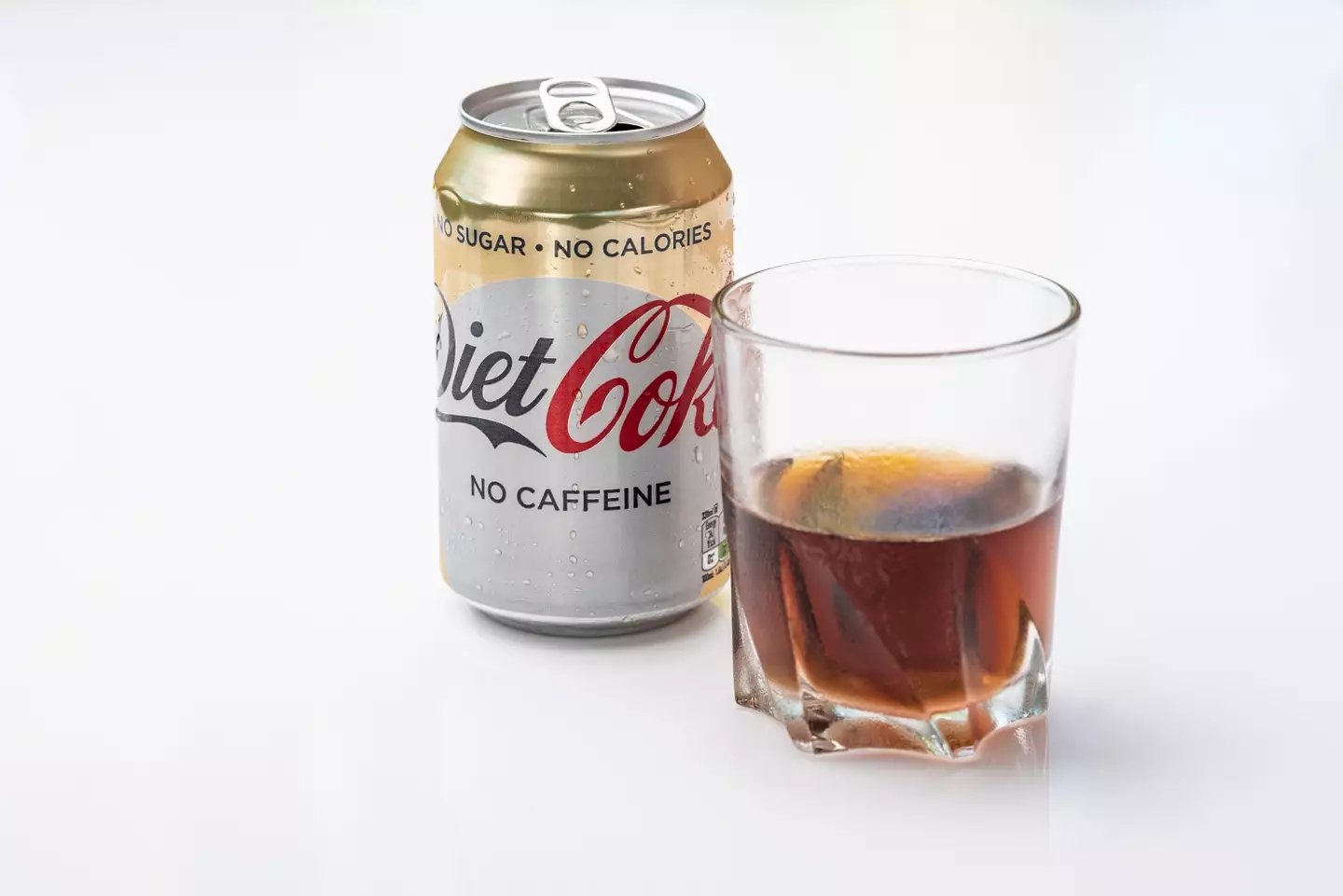 The theory is that when mixed with an alcoholic drink, Diet Coke will get you drunker faster than regular Coke.