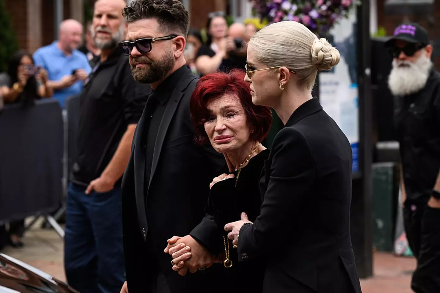 Sharon Osbourne shared a message with her fans for the first time since Ozzy Osbourne's death (Leon Neal/Getty Images)
