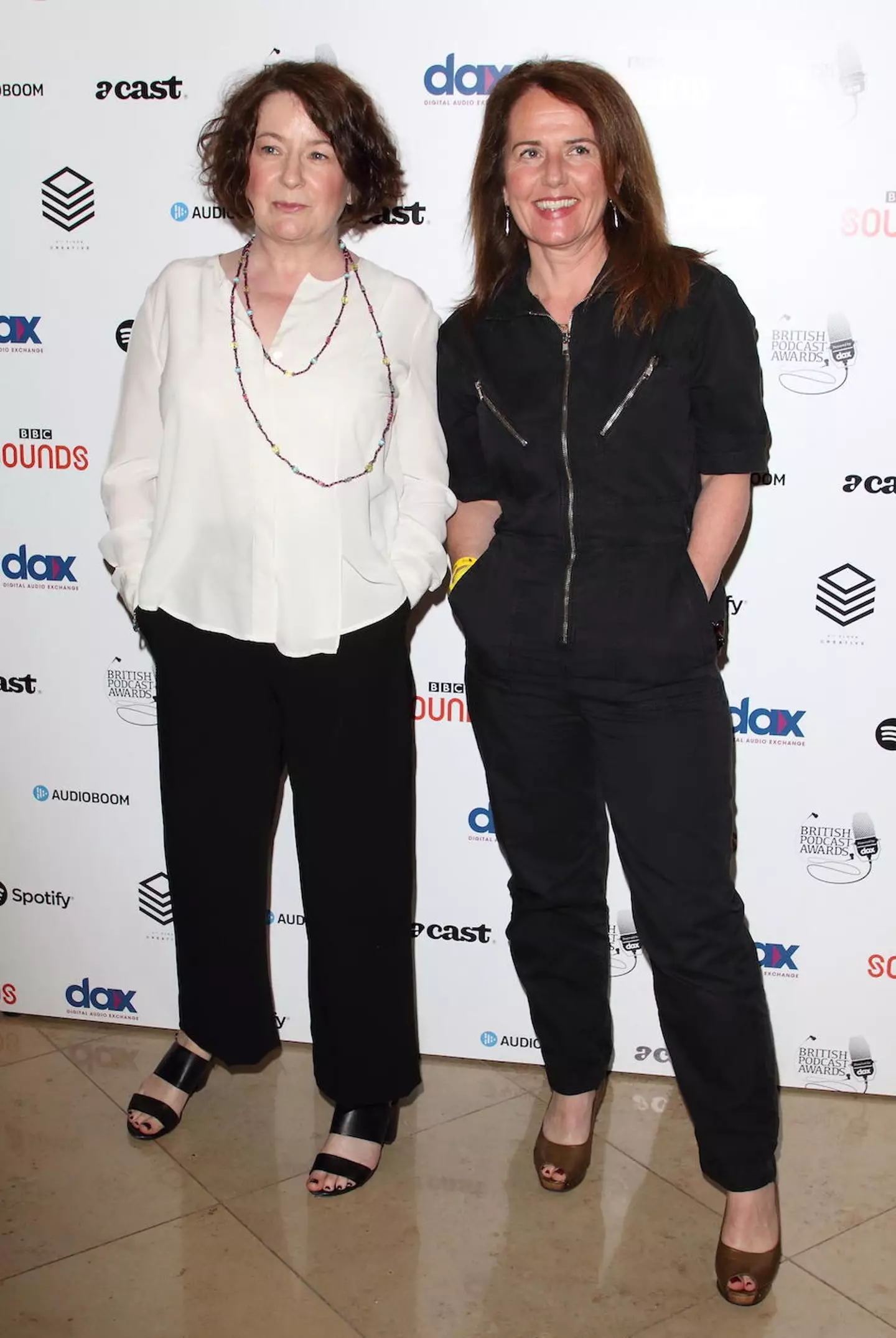 Jane Garvey (left) and Fi Glover (right).