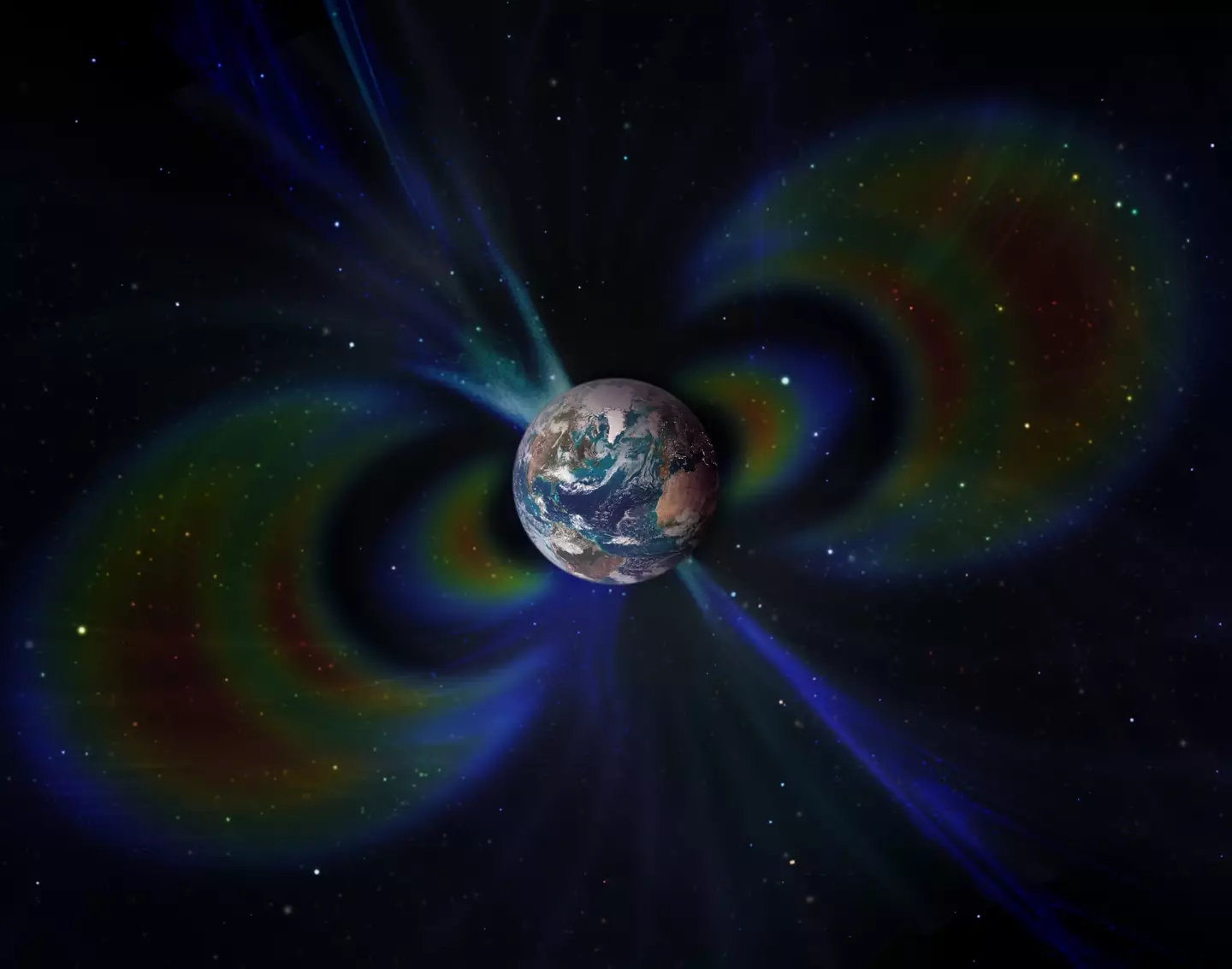 Earth is surrounded by a magnetic field (Getty Stock Images)