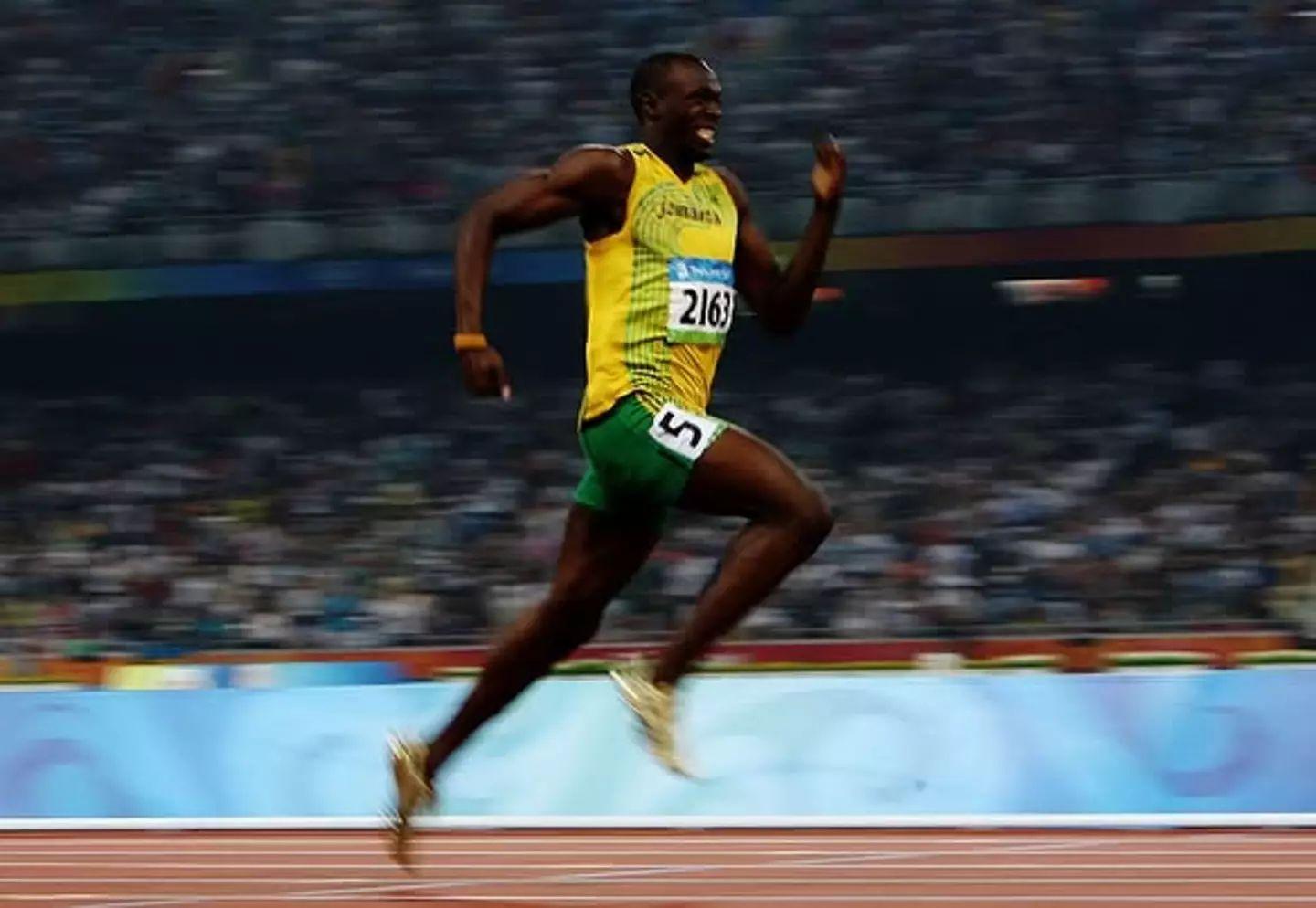 Usain Bolt holds a number of world records, including the 100-metre dash (