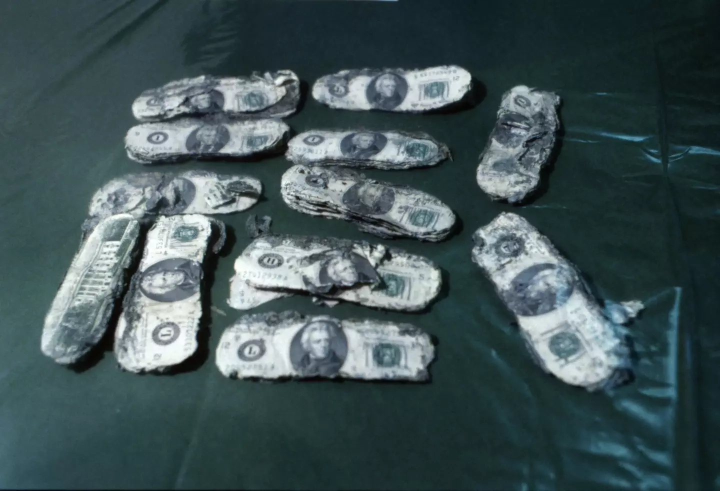 Only a small amount of DB Cooper's money was ever recovered (Bettman/Getty Images)