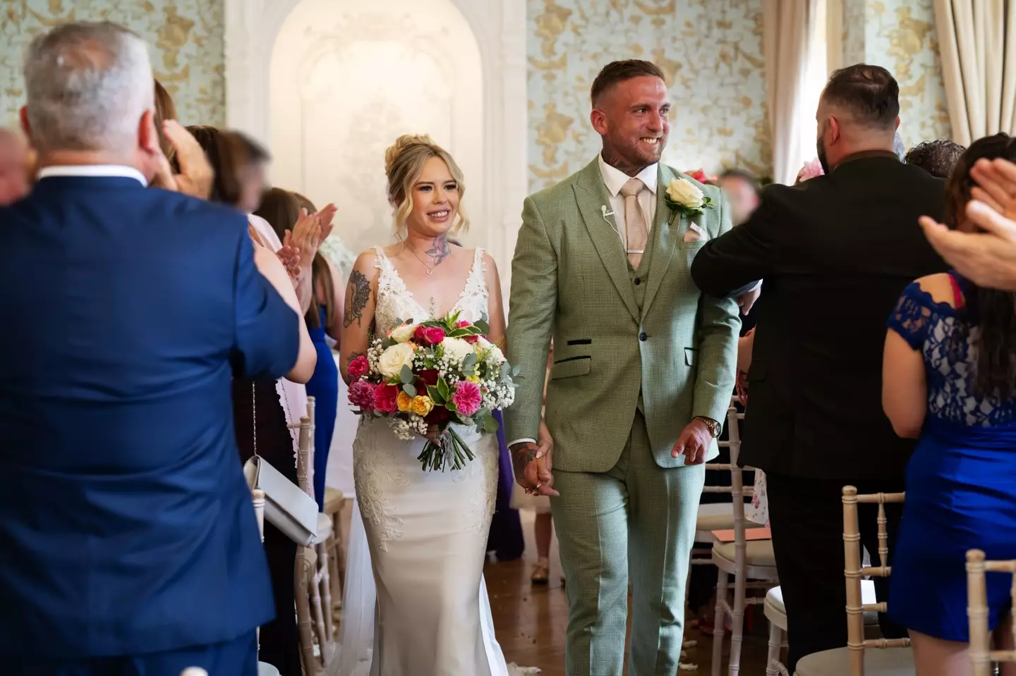 The chef claimed doctors reassured him his symptoms were likely down to wedding stress (Kennedy News and Media)