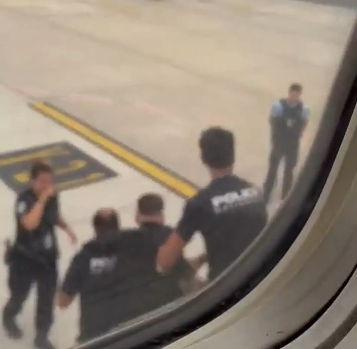 The flight to Ibiza had to be diverted to Bordeaux to get him off the plane.