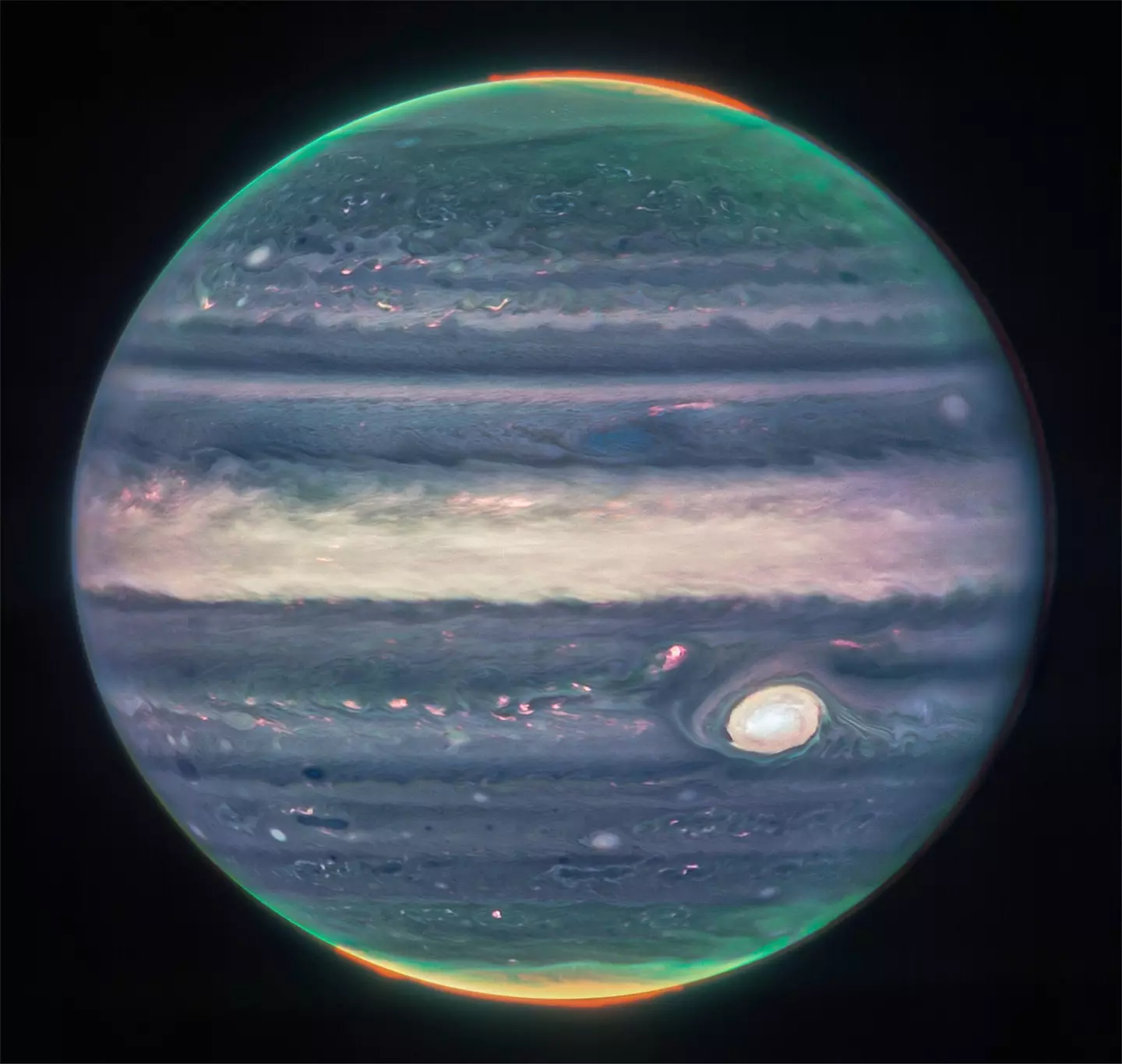 Detailed images of Jupiter were released by NASA last month.