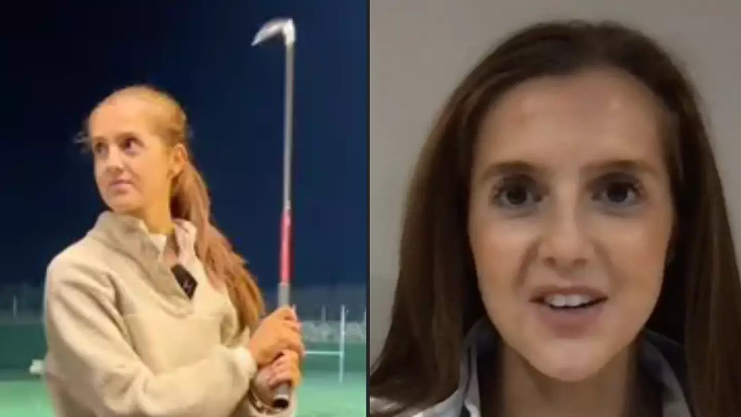 Pro golfer left stunned after bloke 'mansplained' how to hit ball addresses what happened next