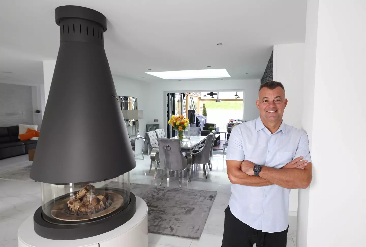 After winning big, Gareth Bull decided to build his dream home.