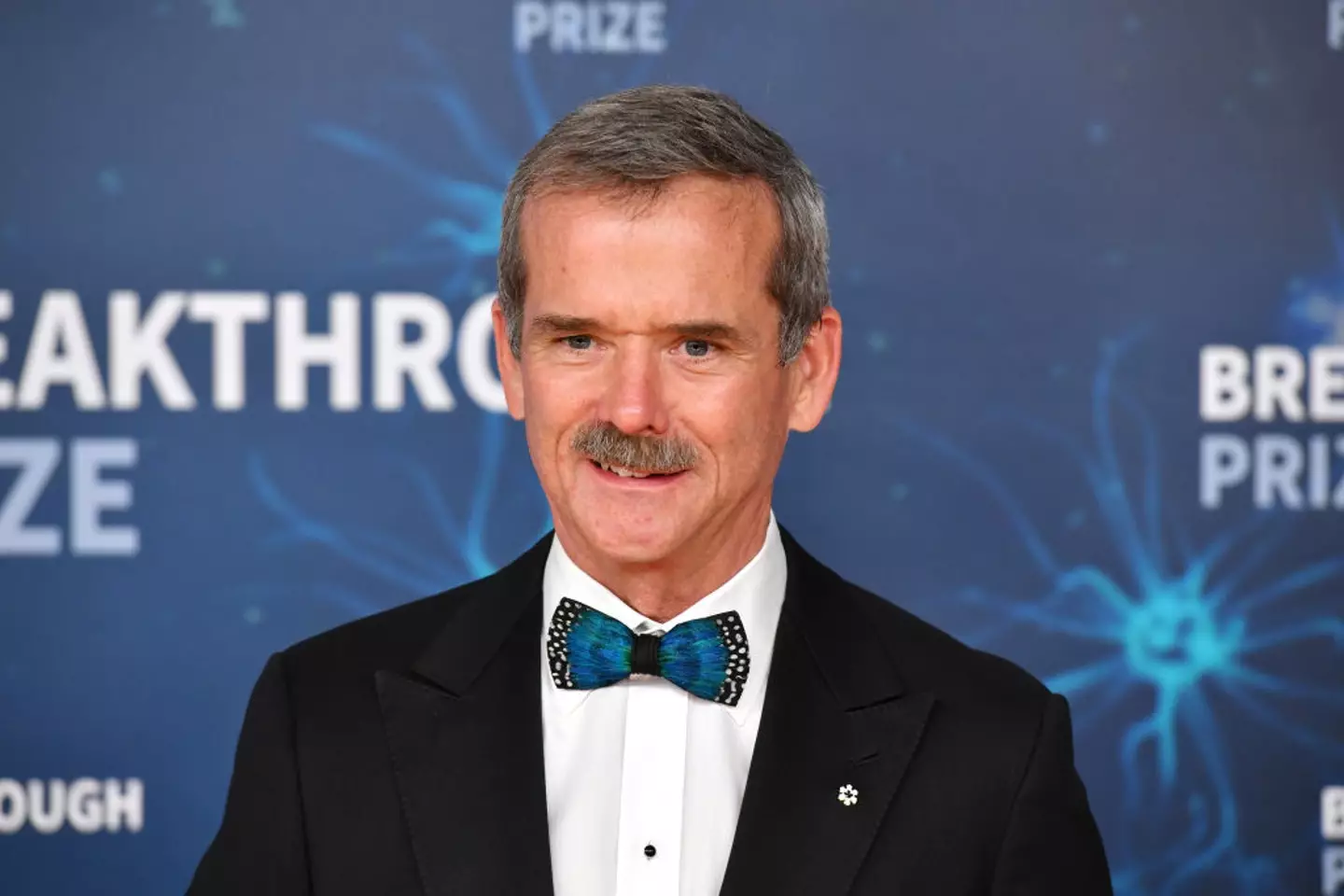 Retired astronaut and now author Chris Hadfield described returning to Earth as 'interesting' and 'physically harrowing' (Ian Tuttle/Getty Images for Breakthrough Prize)