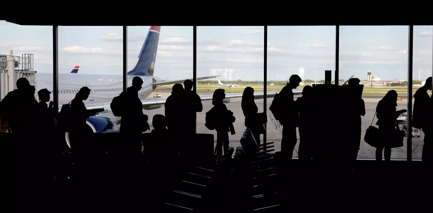 Queueing at the gate prematurely isn't as efficient as you might think (Getty Stock Image)