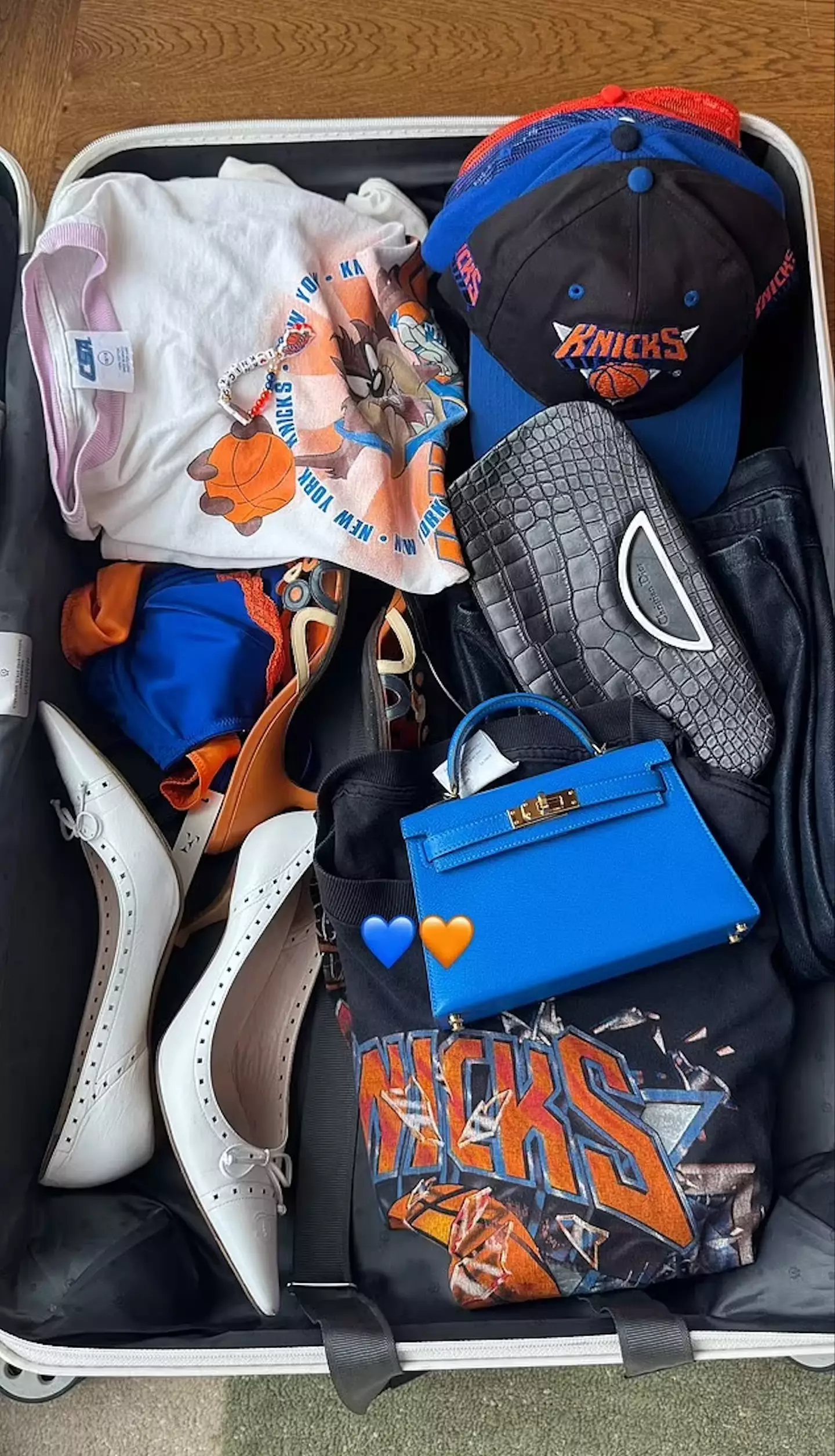 Fans spotted the lingerie on the left (KylieJenner/Instagram)