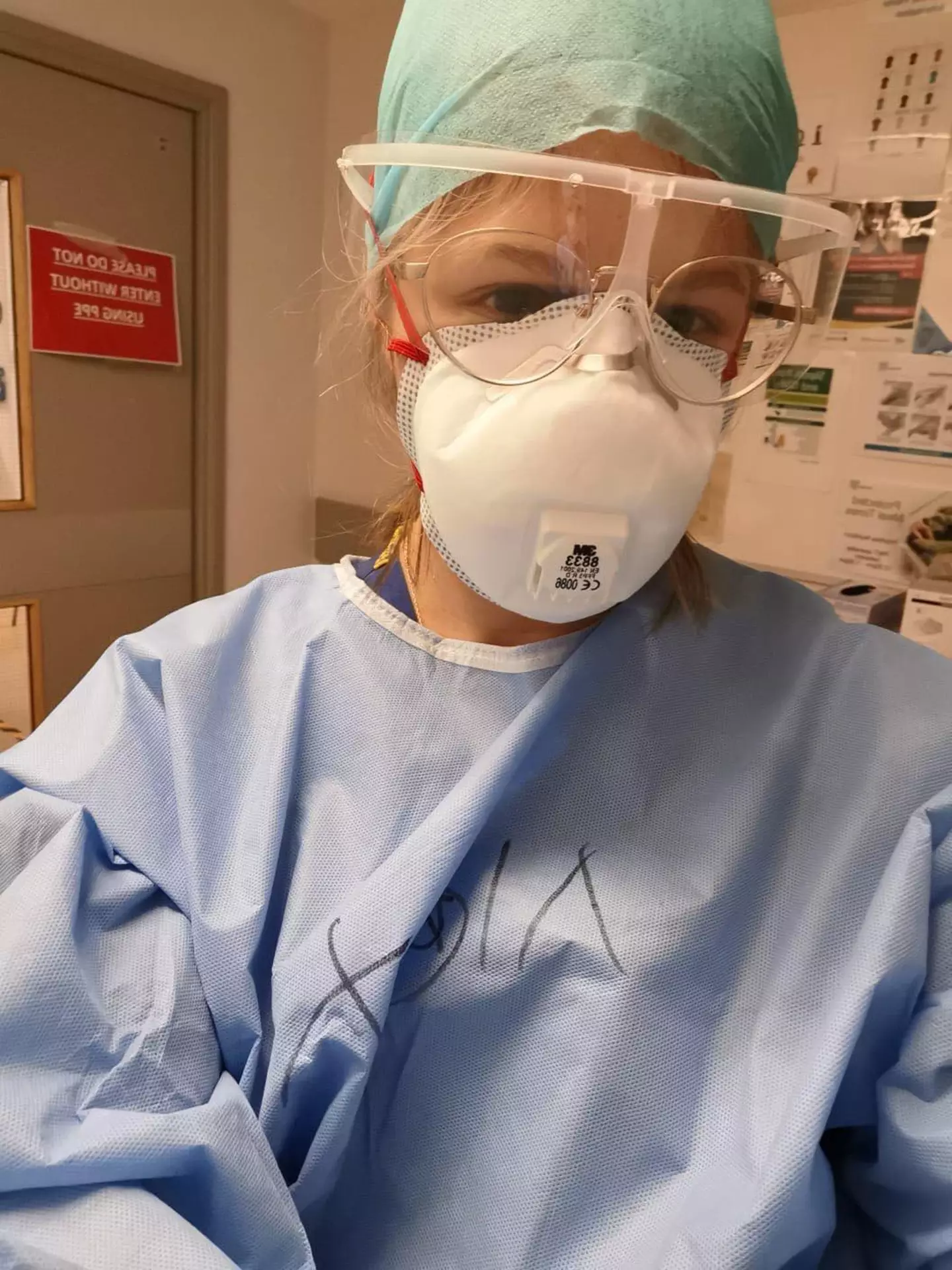 Alex volunteered to work night shifts during the covid outbreak.