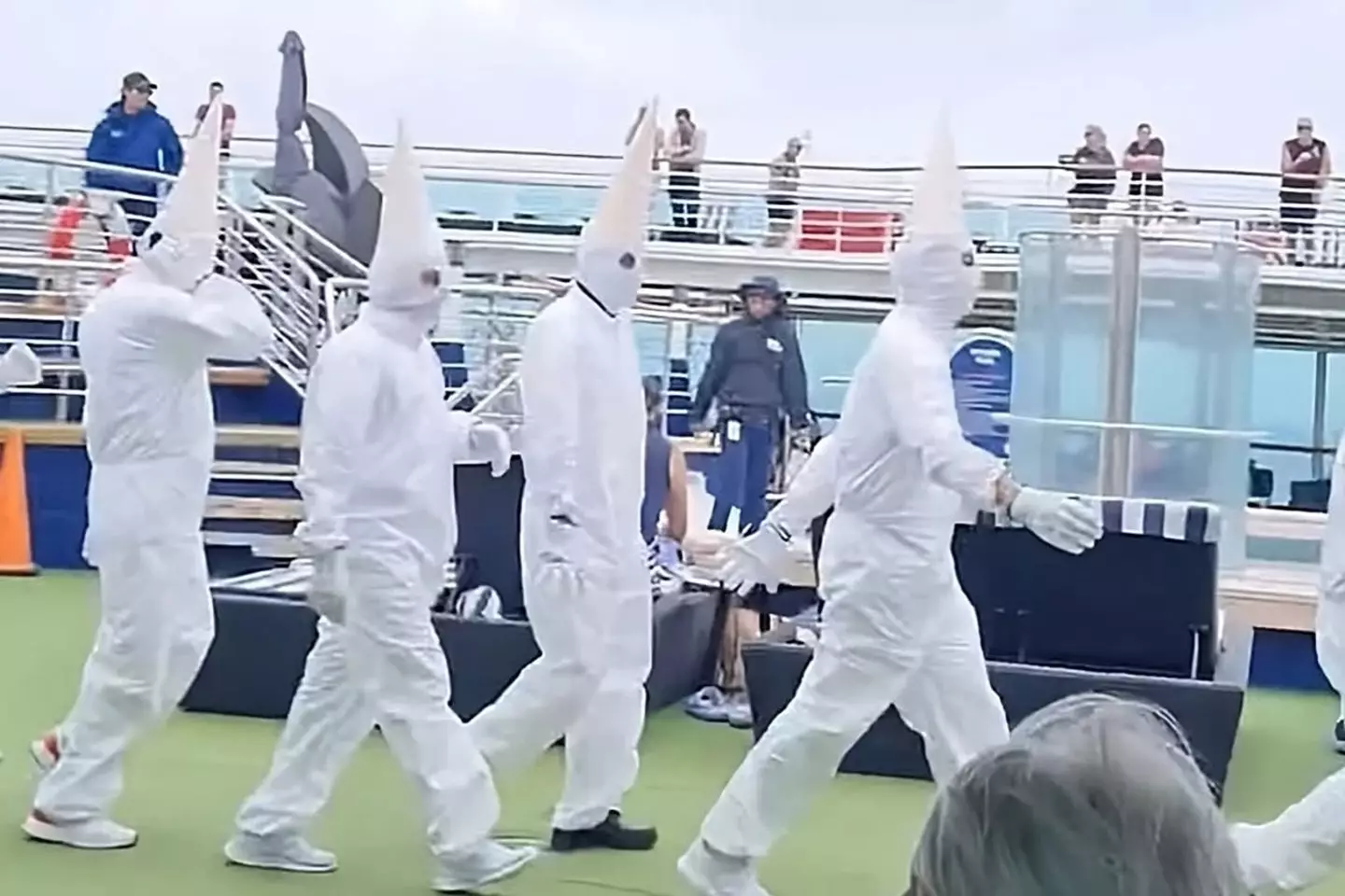 The outfits that shocked passengers (X)