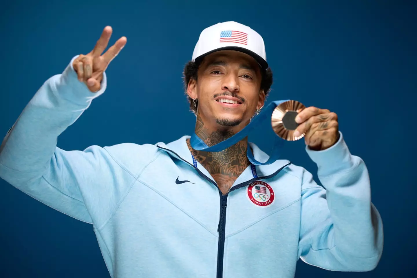 Nyjah Huston adds the Olympic bronze to his decorated collection. (Joe Scarnici/Getty Images for USOPC)