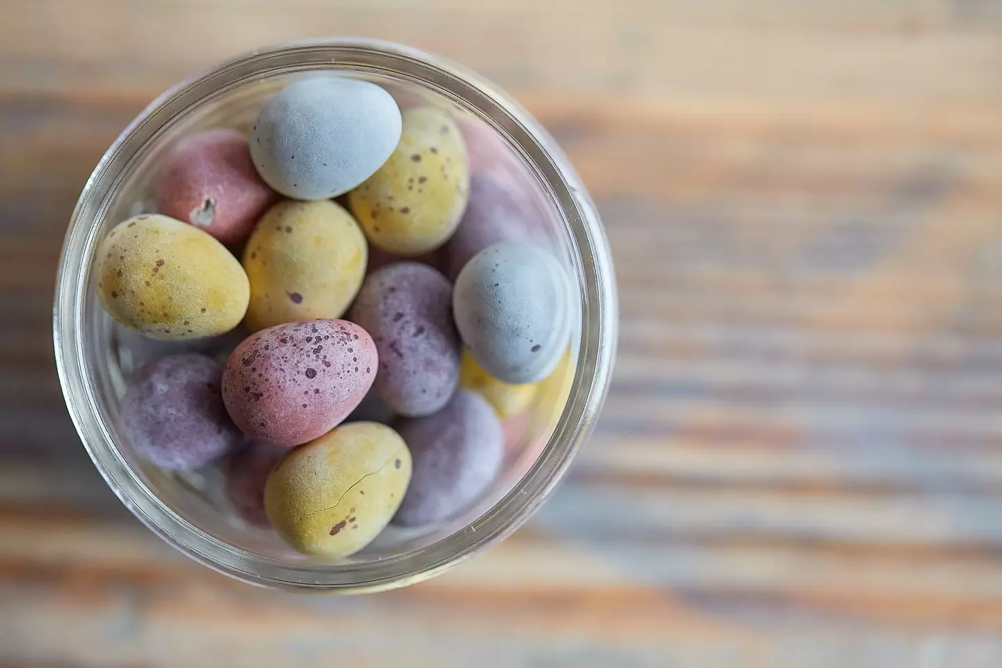 Mini Eggs shouldn't be eaten by children under the age of four.