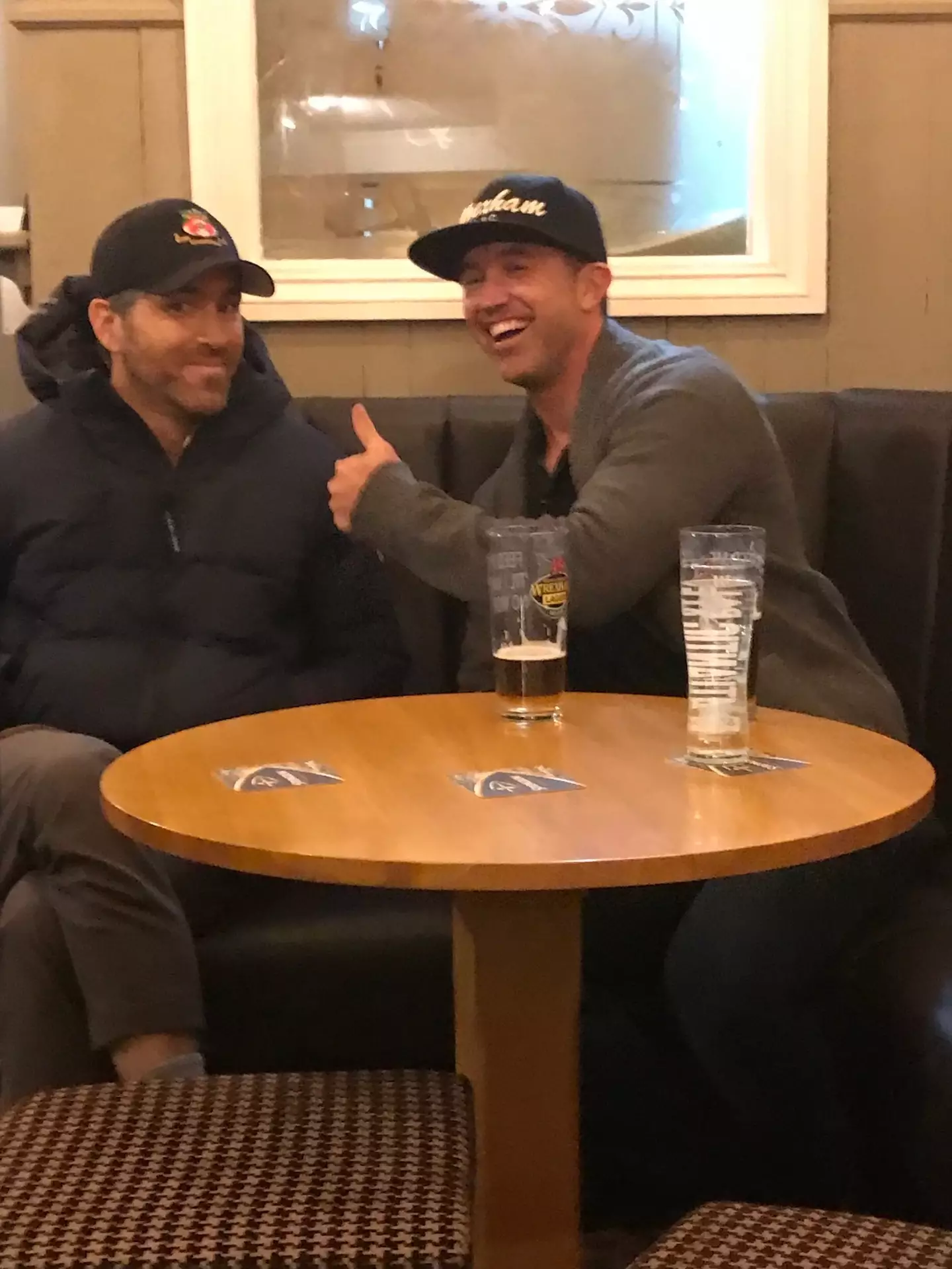 McElhenney was clearly in good spirts.