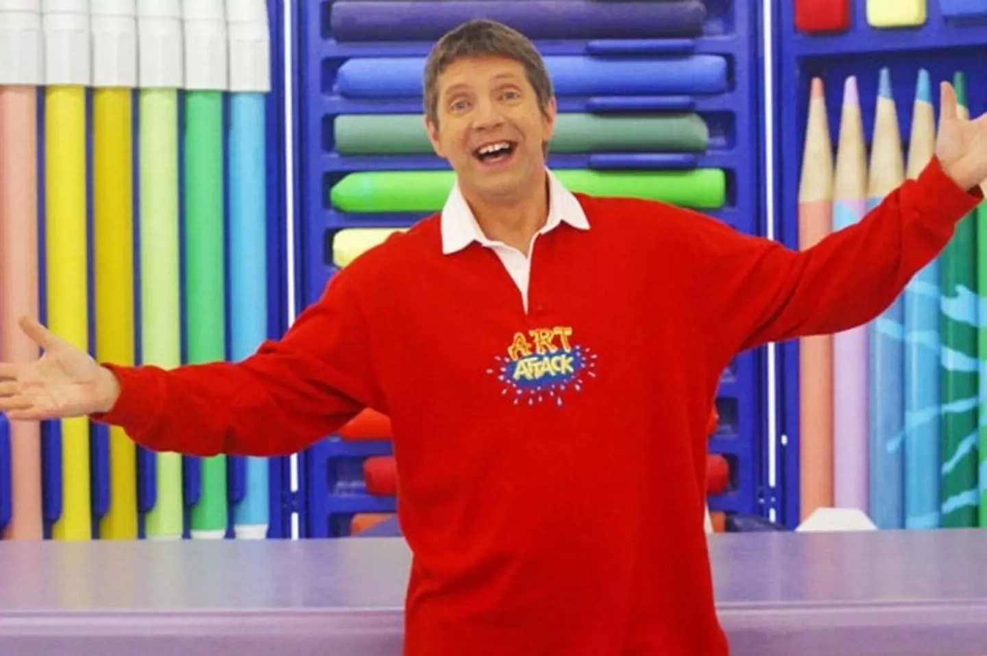 Neil Buchanan fronted Art Attack for 19 series.