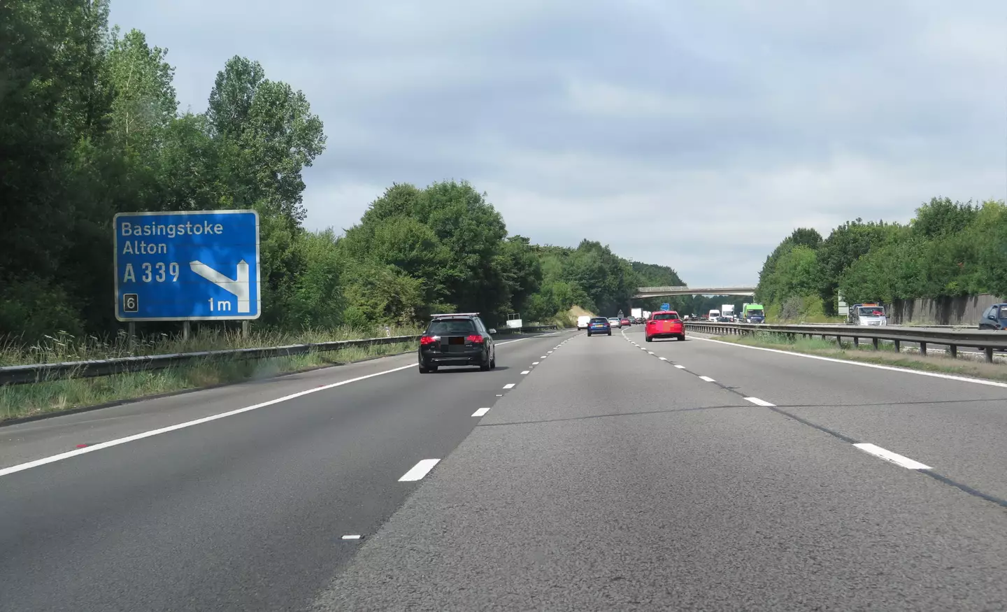 Learners are perfectly entitled to have lessons on the motorway.