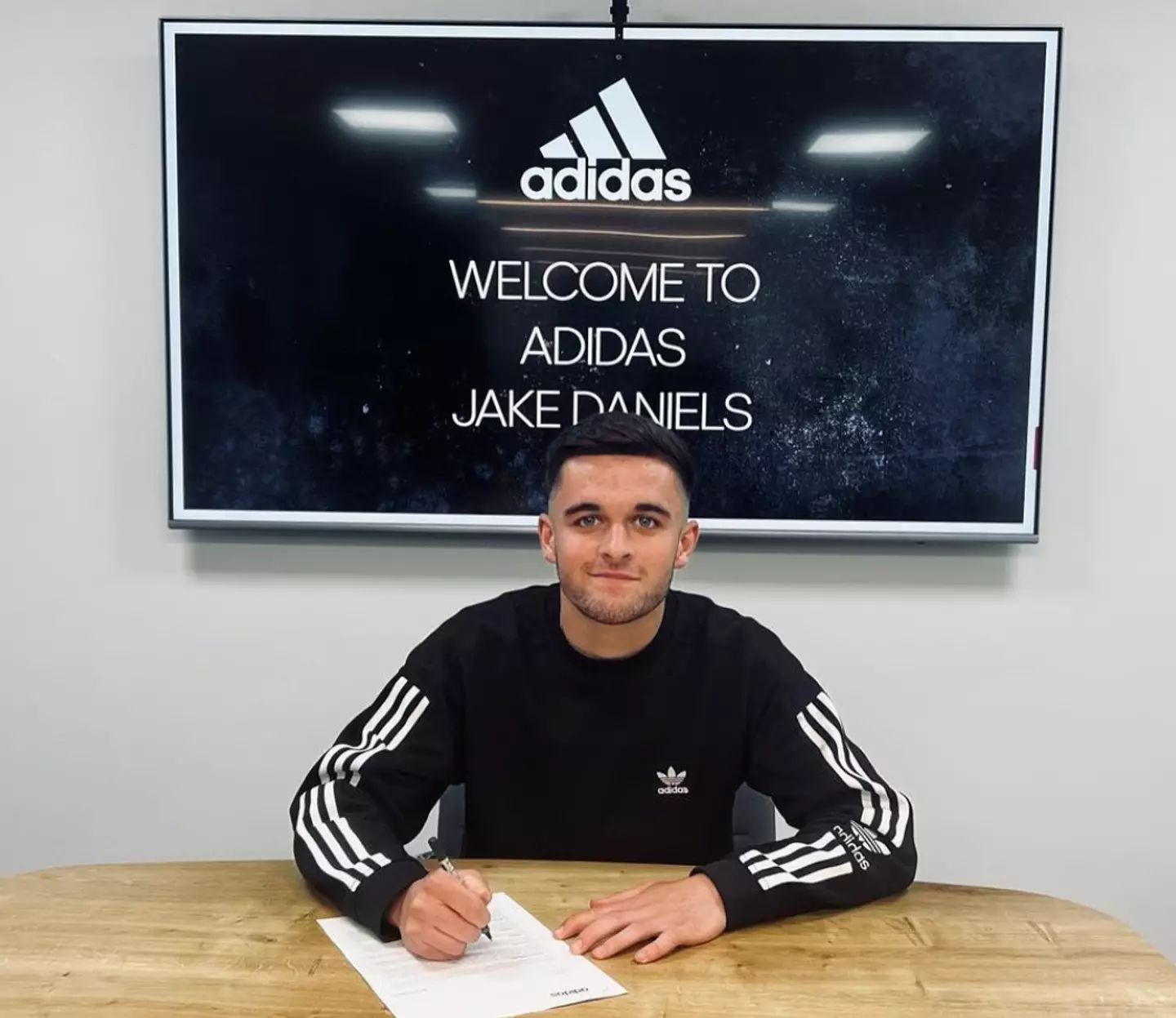 Jake made football history by coming out.