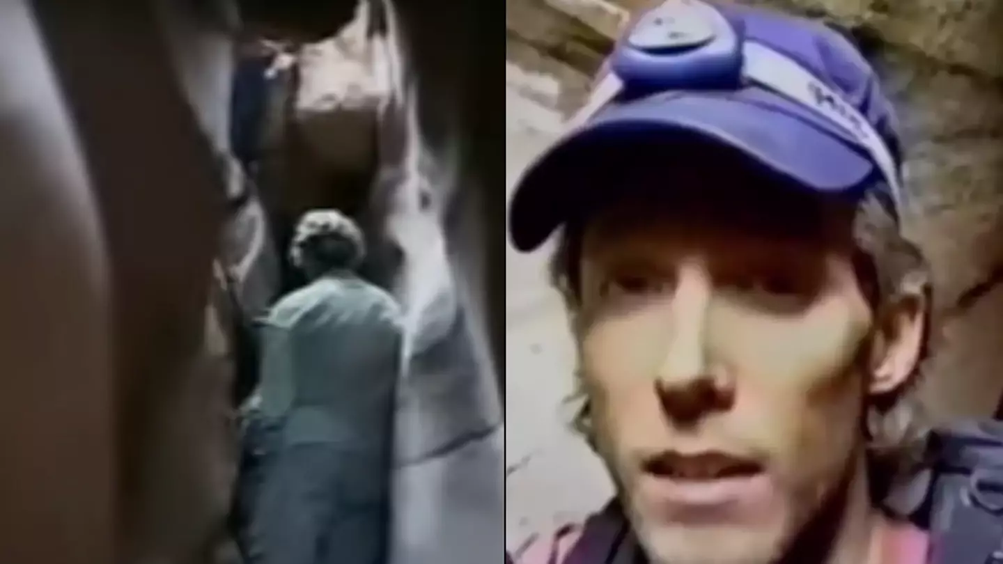 Trapped mountaineer who was forced to choose between cutting arm off or dying describes horrifying situation