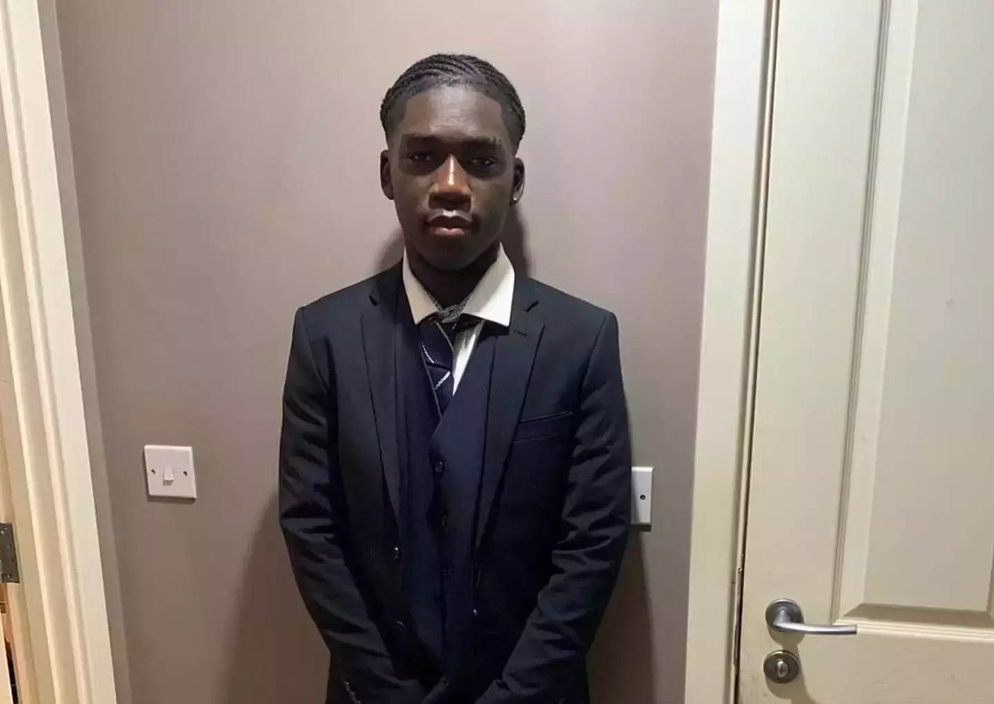 A GoFundMe for Marcus Fakana has raised a significant sum to help his family. (Family Handout)