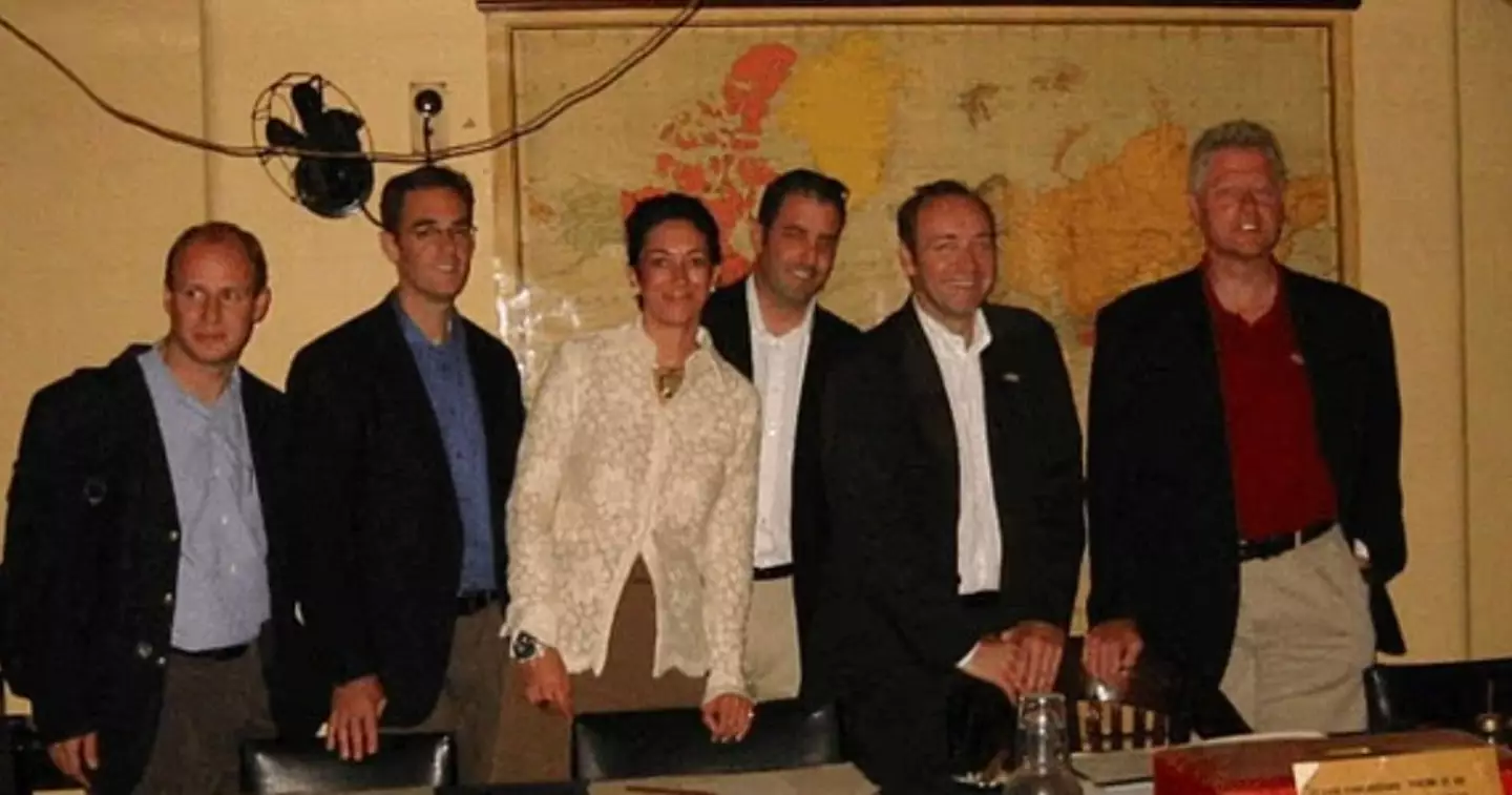 These snaps are believed to have been taken in the Churchill War Rooms (Department of Justice)