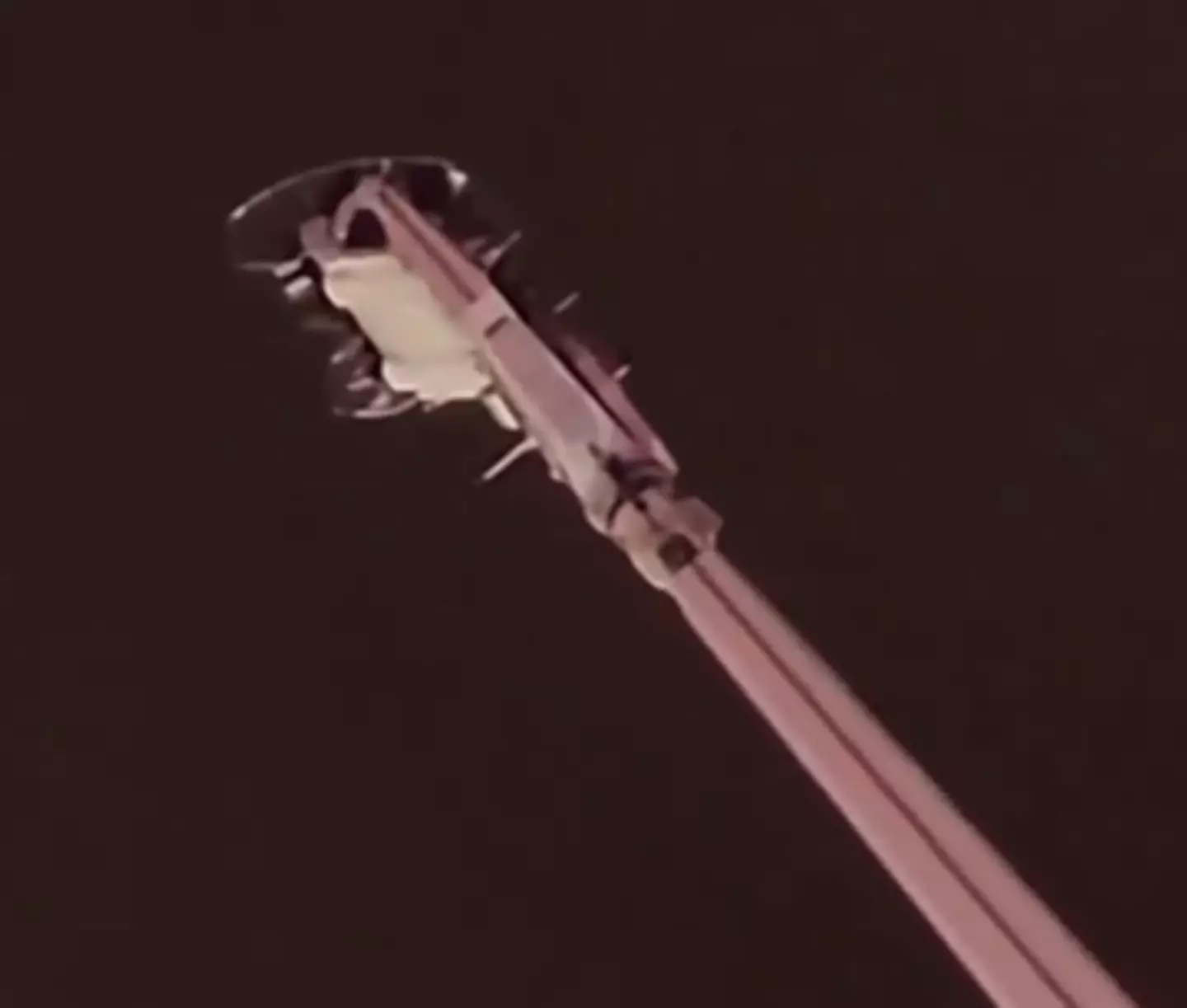 The Winter Wonderland ride left customers in the air for eight minutes.