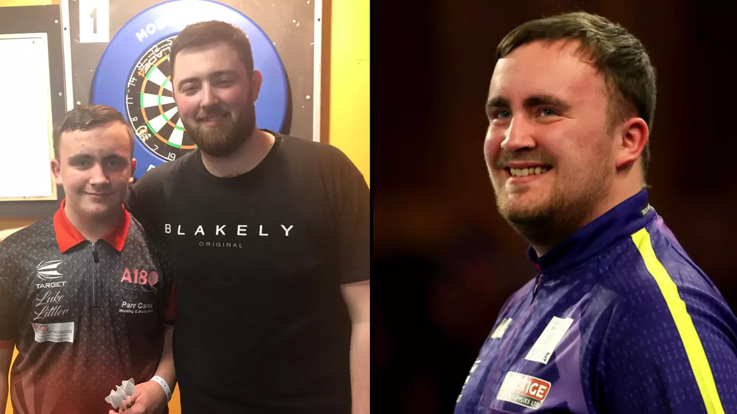 X/@LukeTheNuke180/Tom Dulat/Getty Images