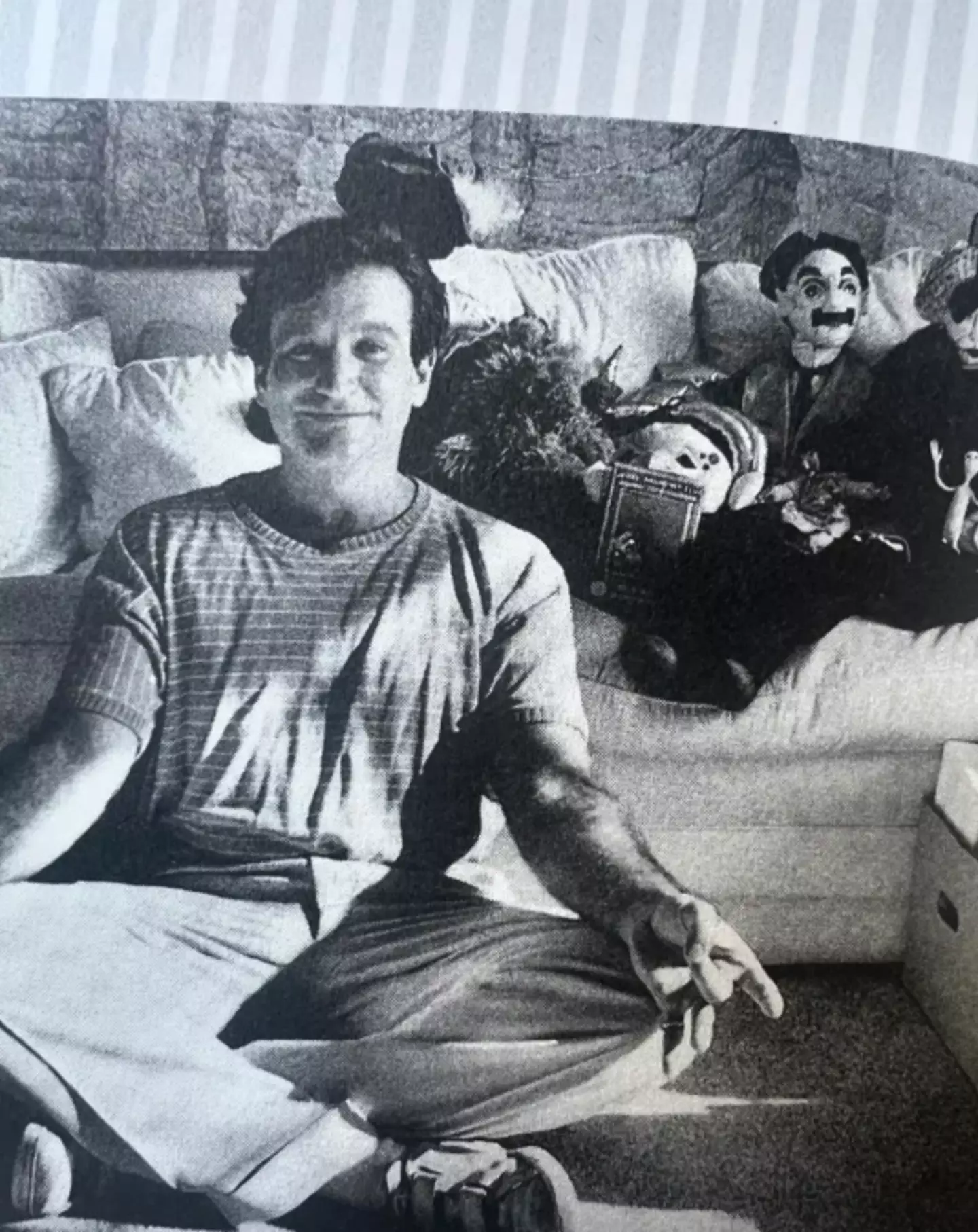 The heart-warming message was posted with this photo. (Instagram/@zakpym)