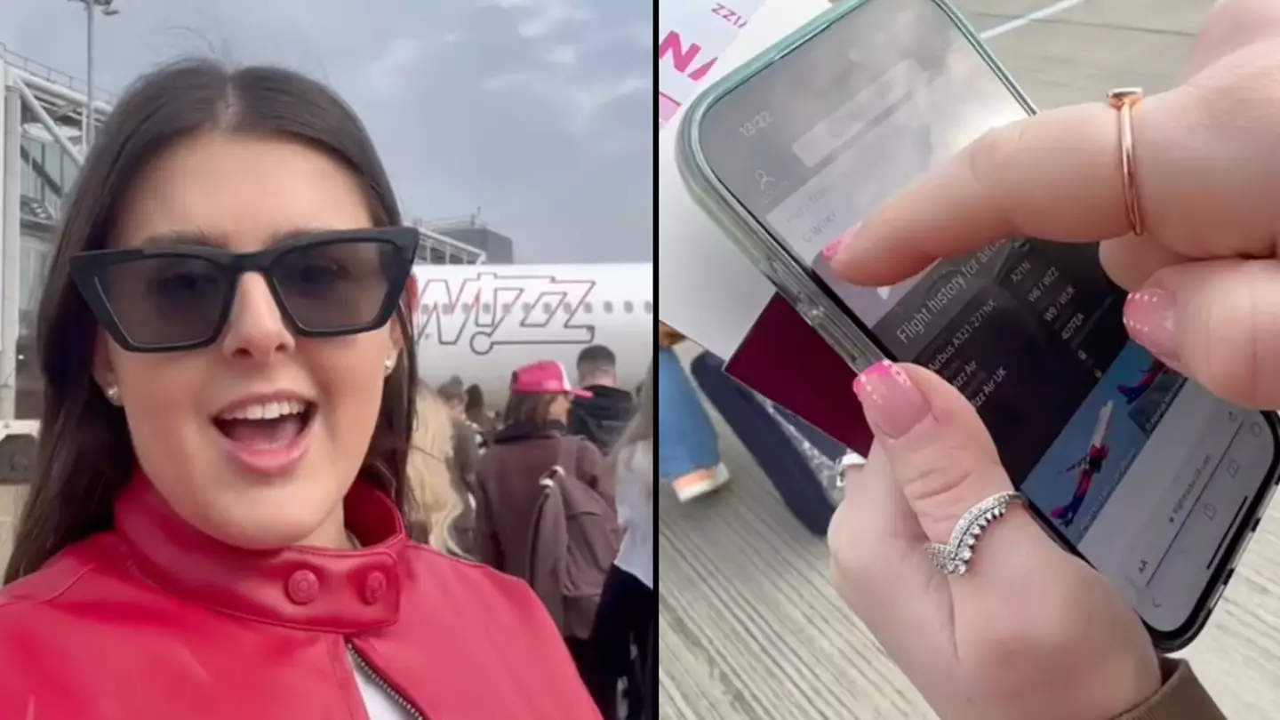 Mystery flight guests figure out clever way to discover where their plane is heading