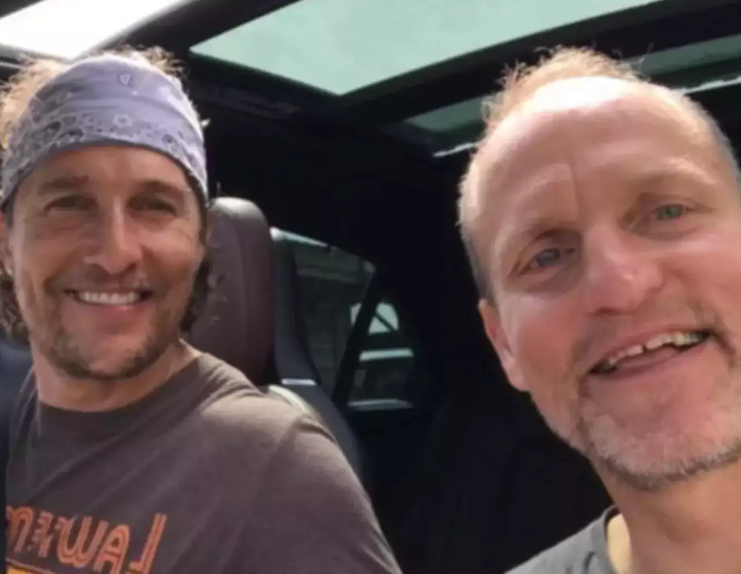 Woody Harrelson and Matthew McConaughey have revealed they could be related.