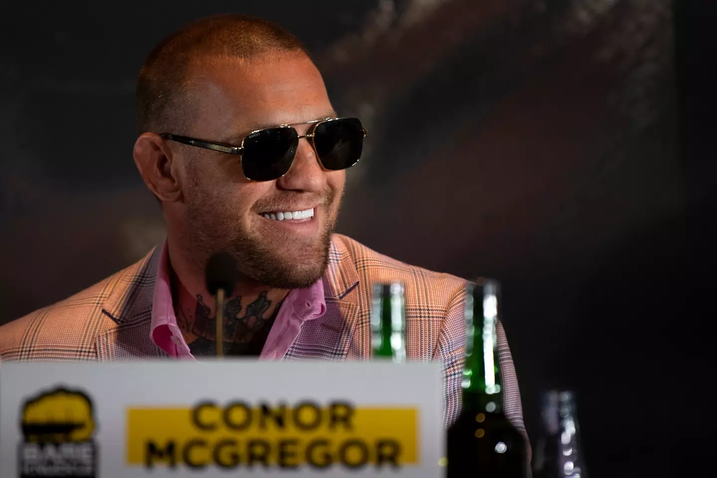 Conor McGregor went on a social media rant following the clash (JORGE GUERRERO/AFP via Getty Images)