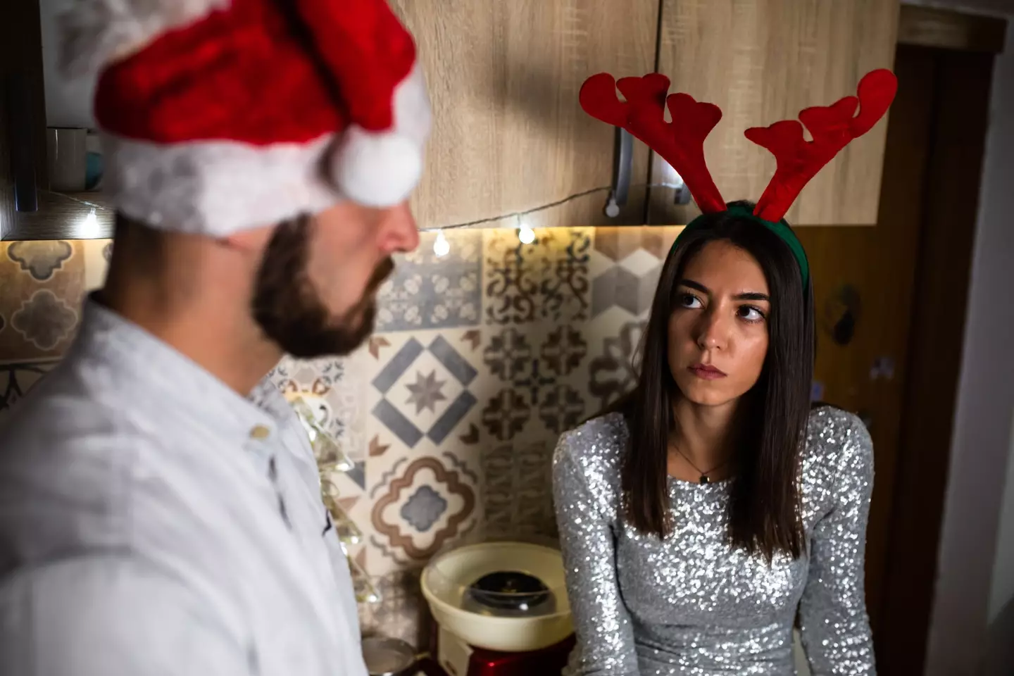 Your partner might be planning on Scrooging you to avoid buying you gifts.