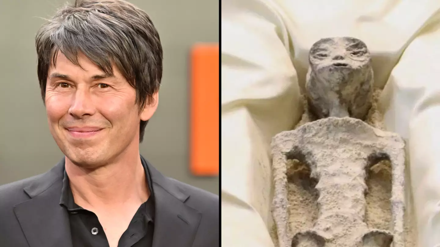 Professor Brian Cox gives his verdict on 'alien bodies' unveiled to Mexican government