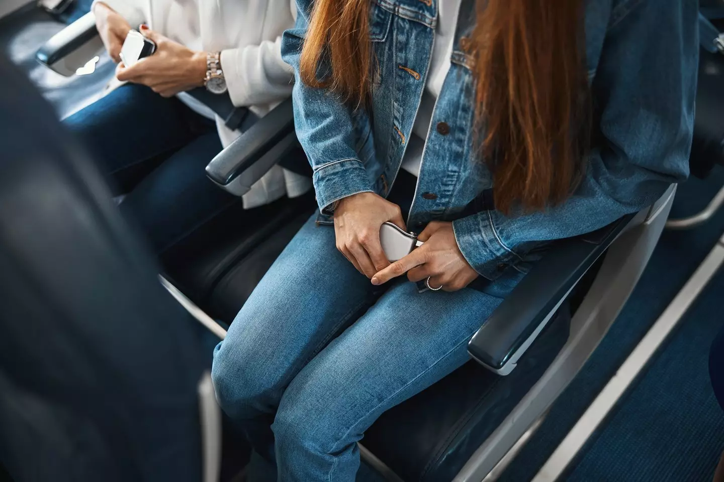 Wearing jeans on a plane might not be a good idea (Getty Stock Images)