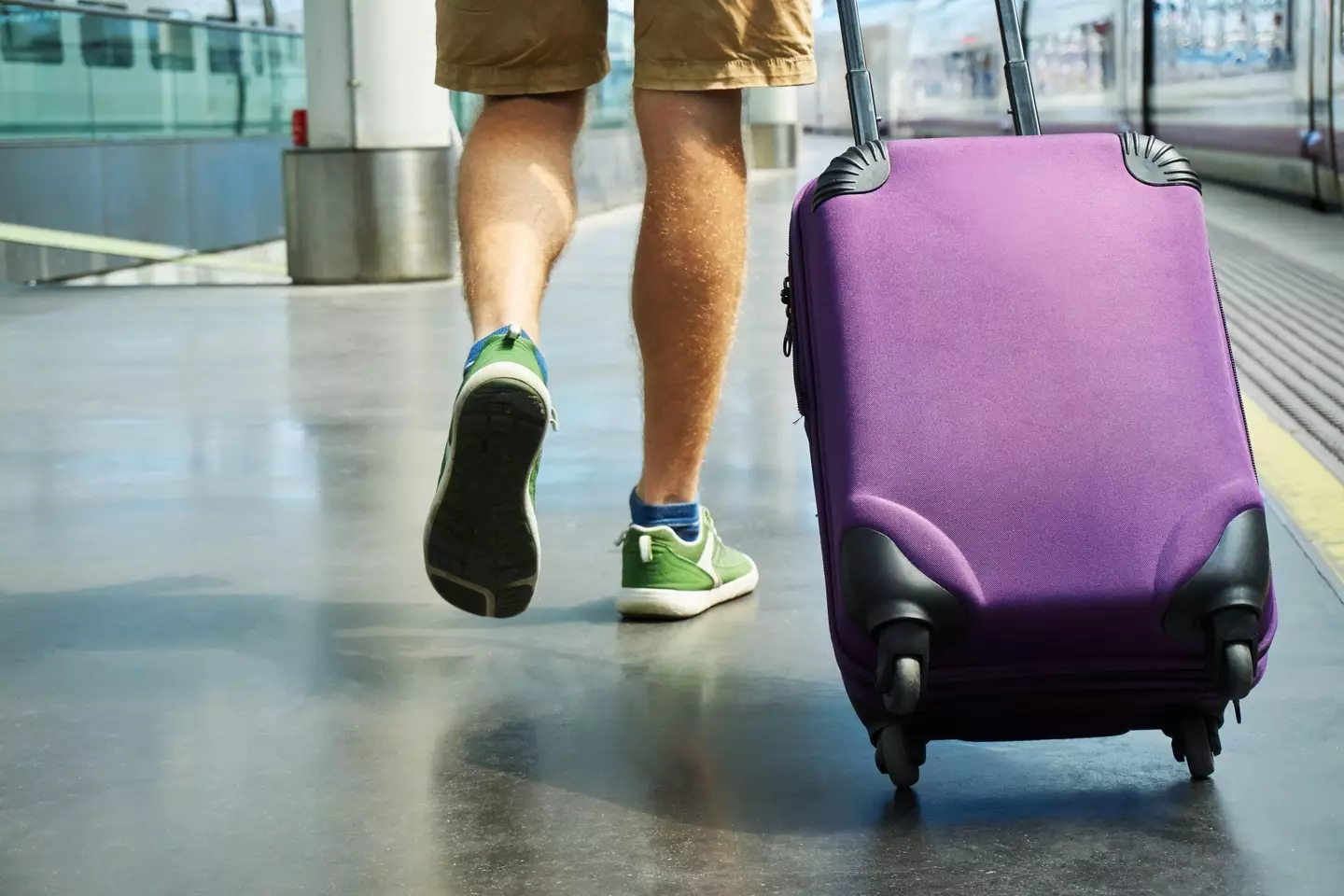 Dong was caught with £250,000 of cash in a suitcase.