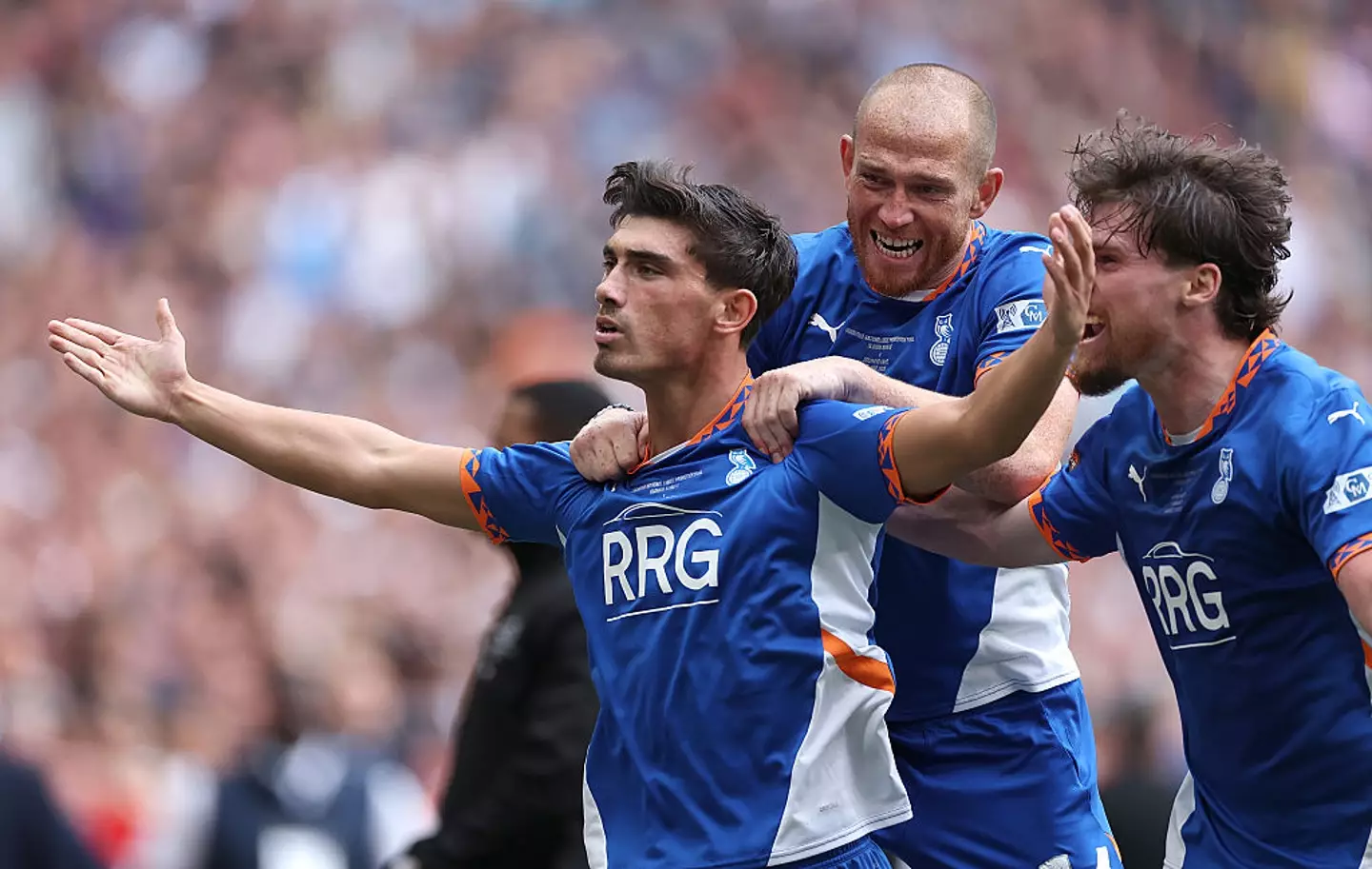 The striker has since shared his version of events (Richard Pelham/Getty Images)