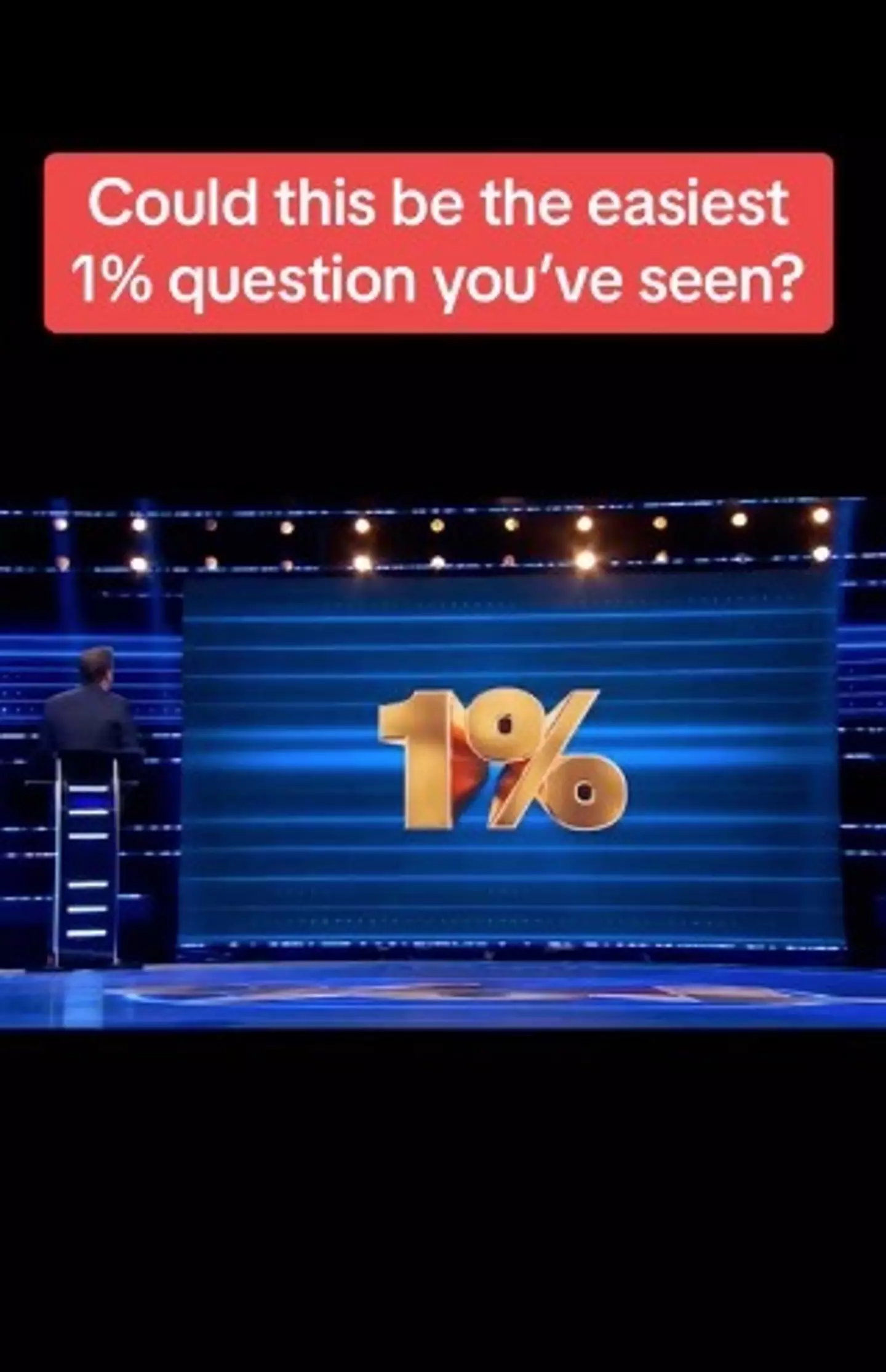 Viewers think they have discovered the ‘easiest’ 1% Club question ever.