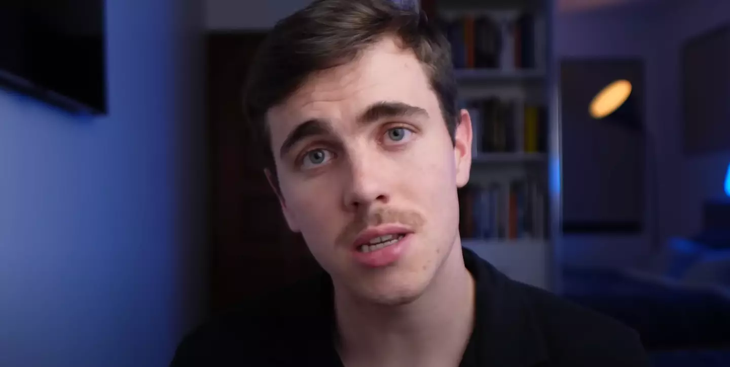 The content creator revealed how he started making money with the account (YouTube/Jack Craig)